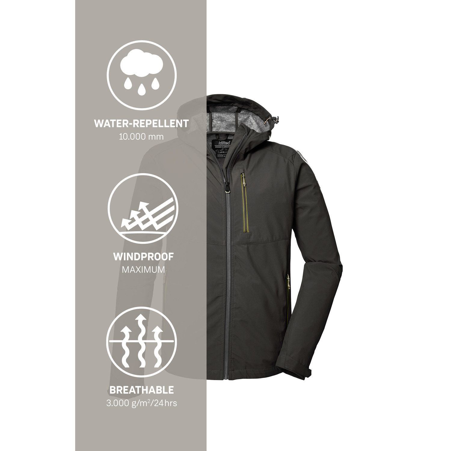 Killtec Funktionsjacke Softshelljacke KOS 259