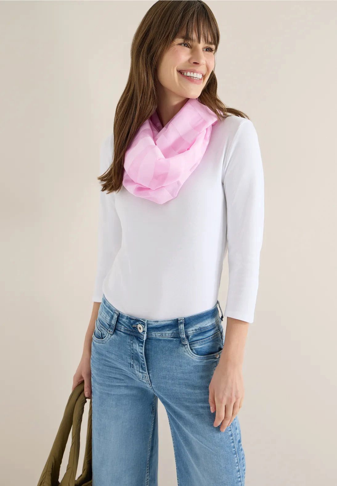 CECIL Loop Loop Schal mit Streifenmuster, (1-St) günstig online kaufen