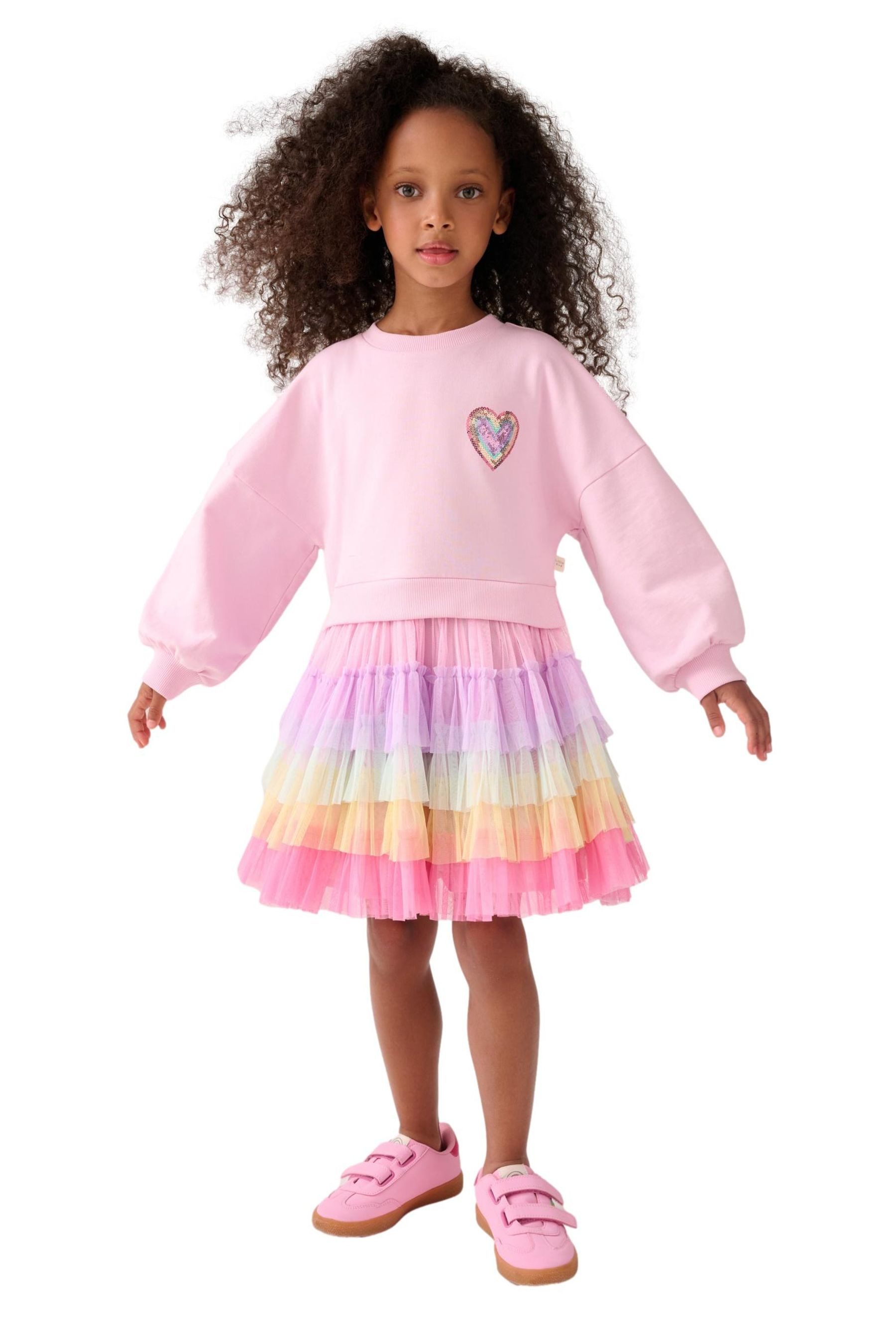 Little Bird by Jools Oliver Partykleid Little Bird By Jools Oliver Tutu-Sweatshirtkleid (1-tlg)