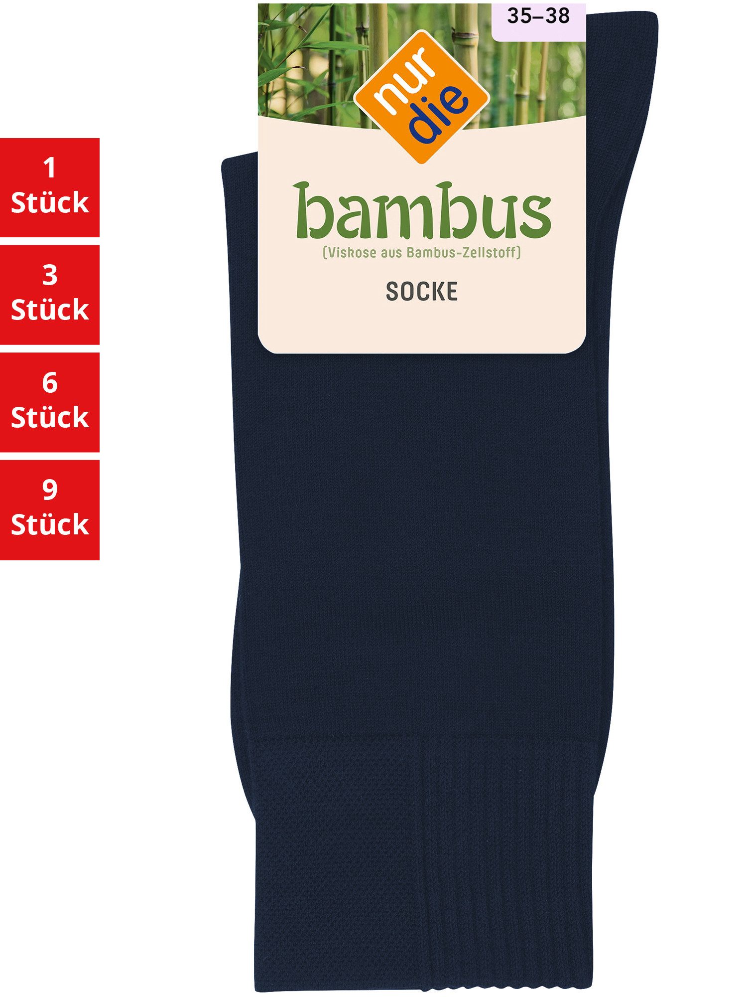 Freizeitsocken Bambus Damen