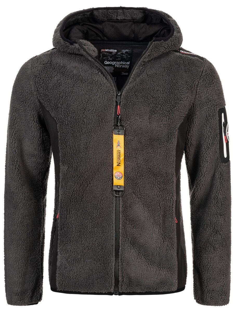 Geographical Norway Fleecejacke Herren Teddy Fleece Winterjacke Jacke Outdo günstig online kaufen