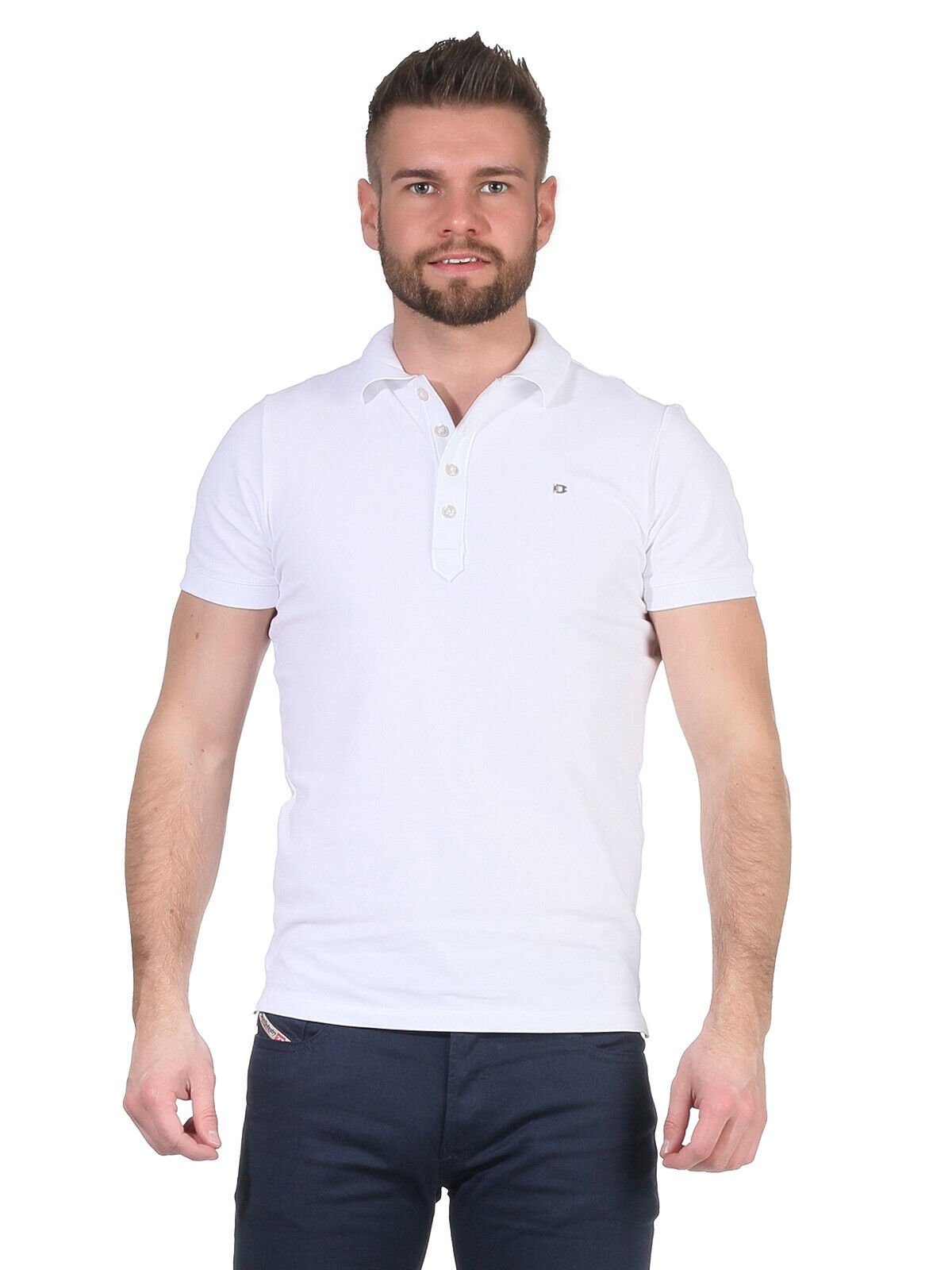 Diesel Poloshirt Diesel Herren Poloshirt T-HEAL in Unifarbe