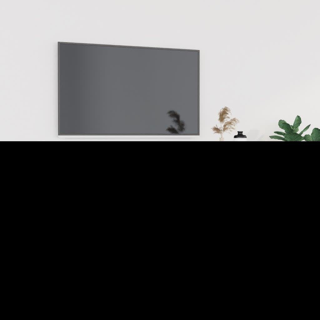 102x35x45 cm TV-Schrank furnicato Betongrau Holzwerkstoff