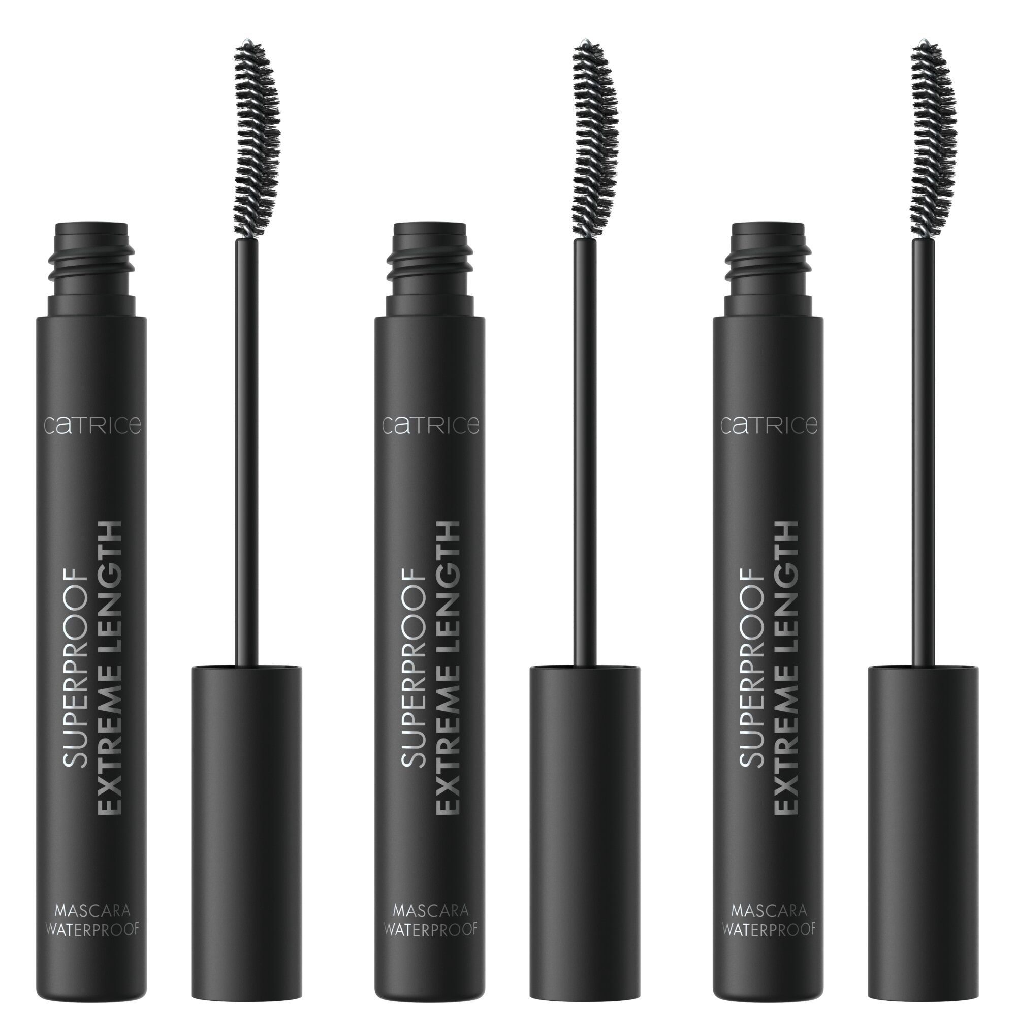 Catrice Mascara Superproof Extreme Length Mascara Waterproof, 3-tlg.