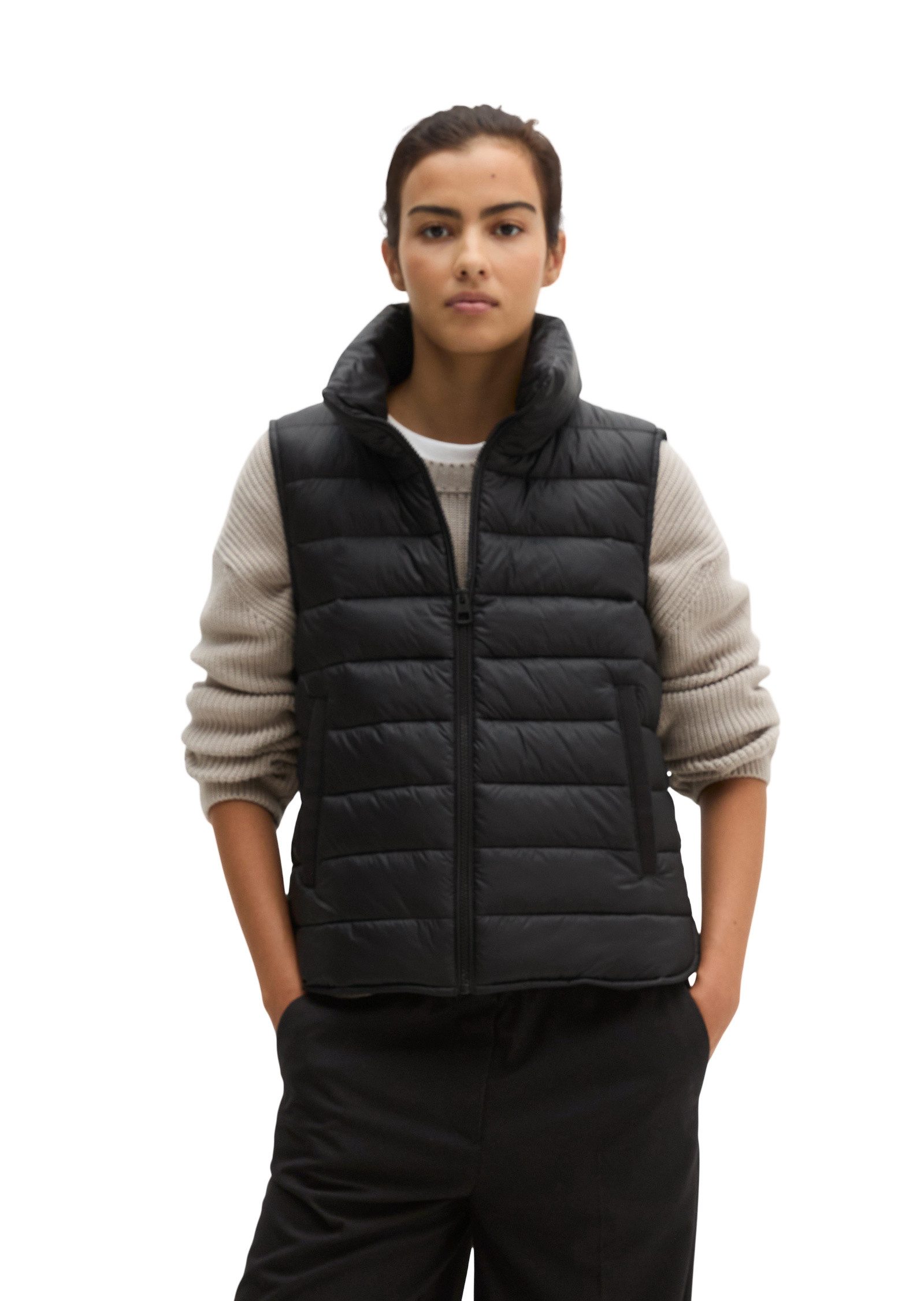 Marc O'Polo Steppweste mit recycelten Materialien