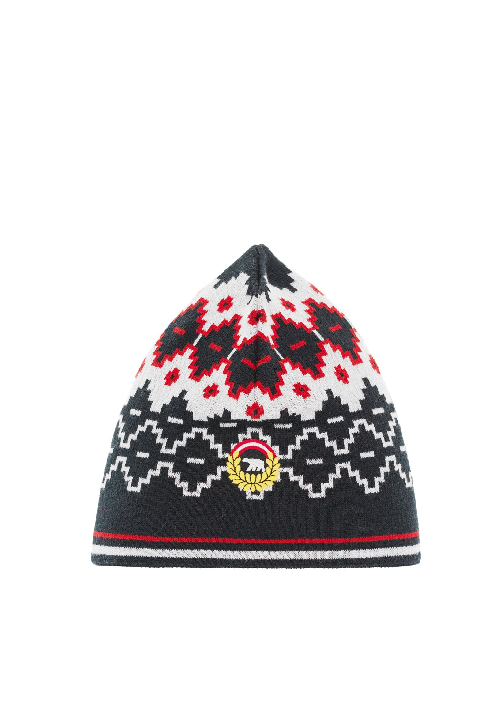 Eisbär Stirnband Eisbär Strickmütze Bubi OS 30910 schwarz Größe one