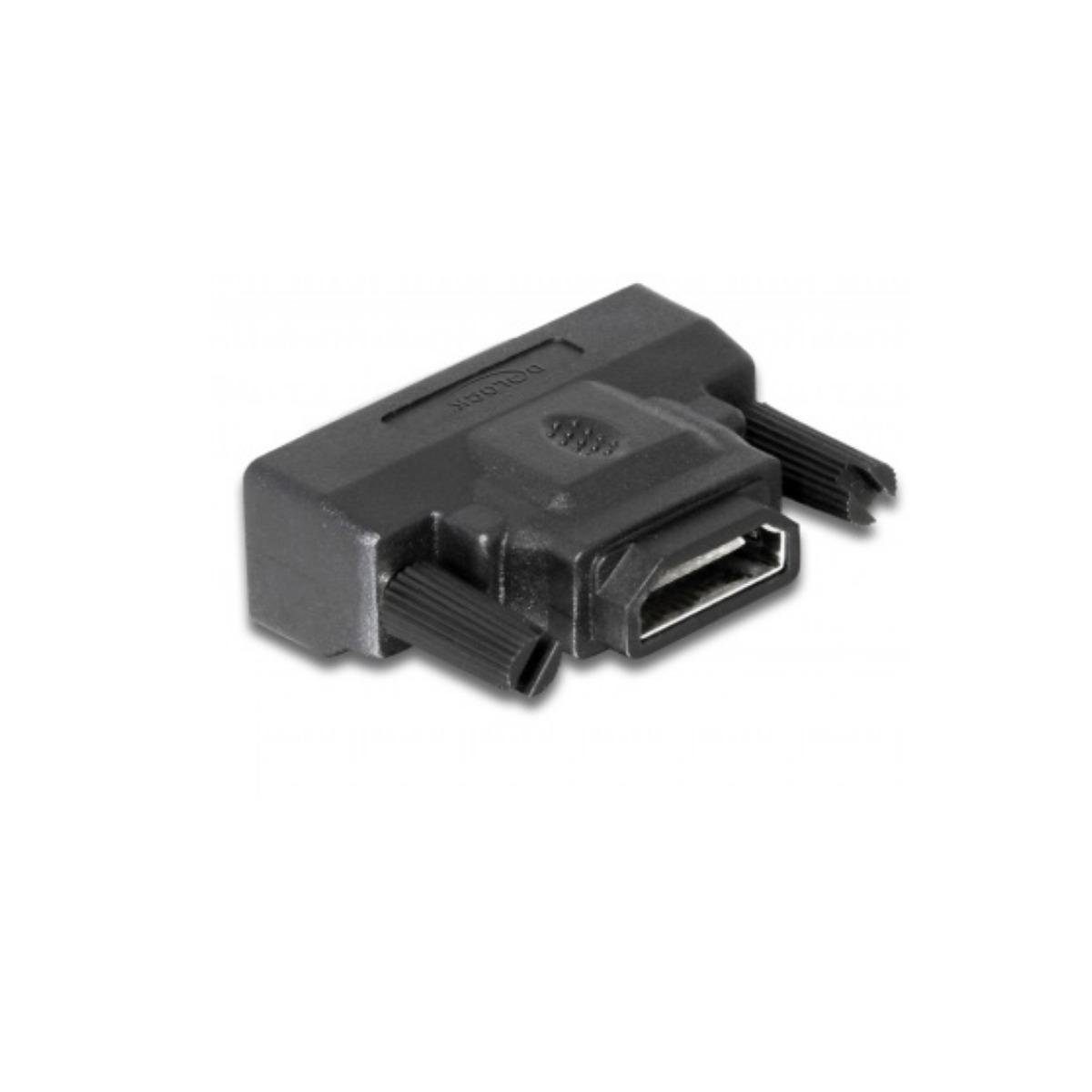 65024 Adapter - > DVI, HDMI Delock - HDMI-Buchse Pin-Stecker Computer-Kabel, DVI-25 LED mit