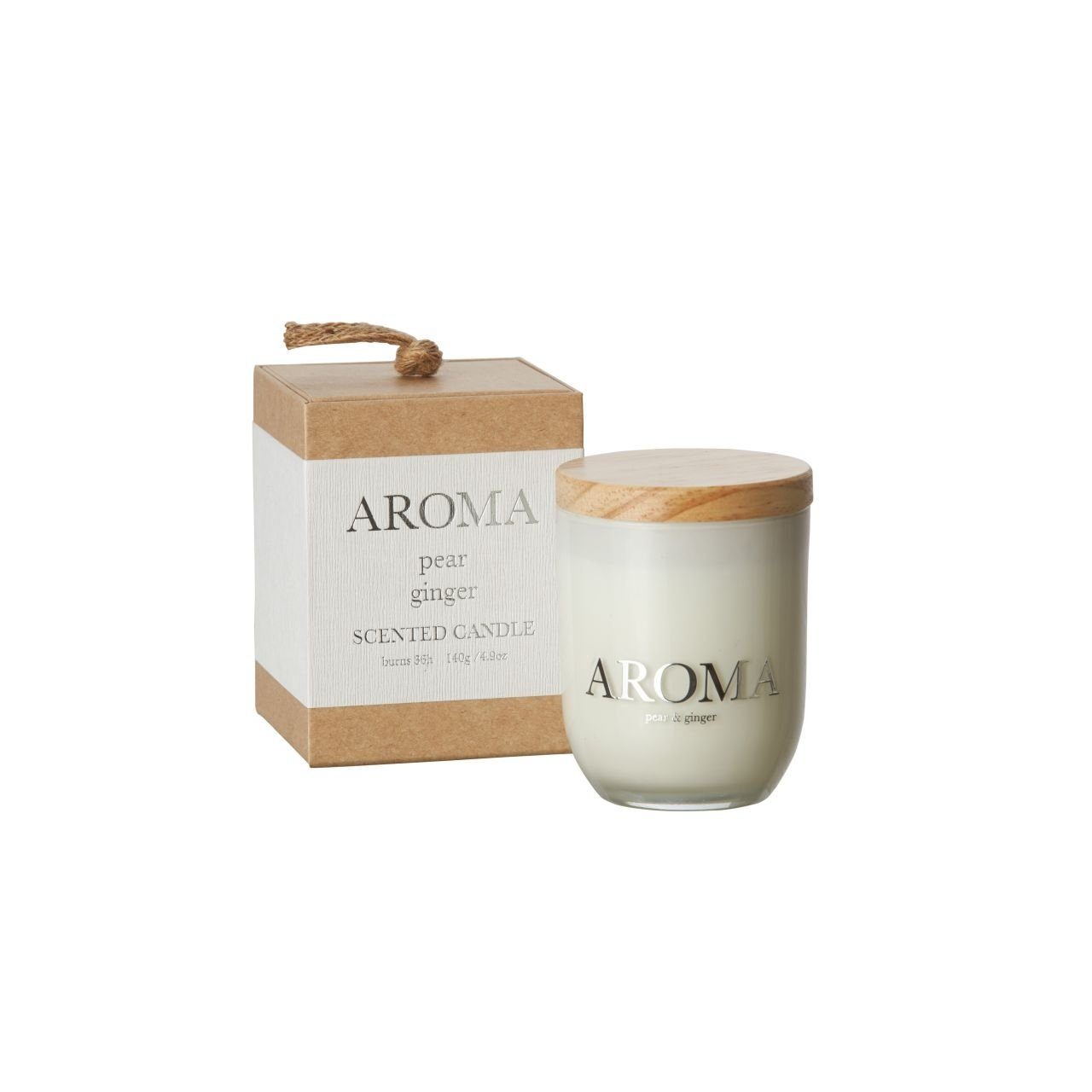 Duftkerze Aroma Duftkerze S im Glas mit Deckel bis zu 36 Stunden Brenndauer