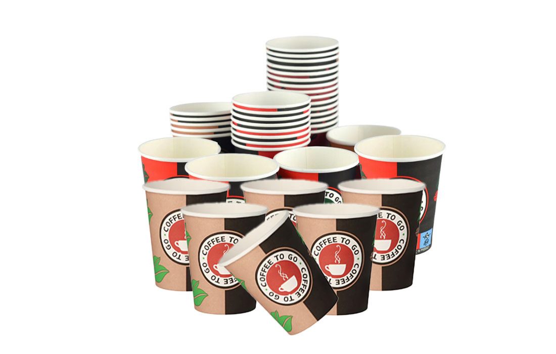 Lauroo Coffee-to-go-Becher TO GO 200 ml, 8 oz Mehrweg Coffee to Go Кружки (2 x 50) - 100 Stk.