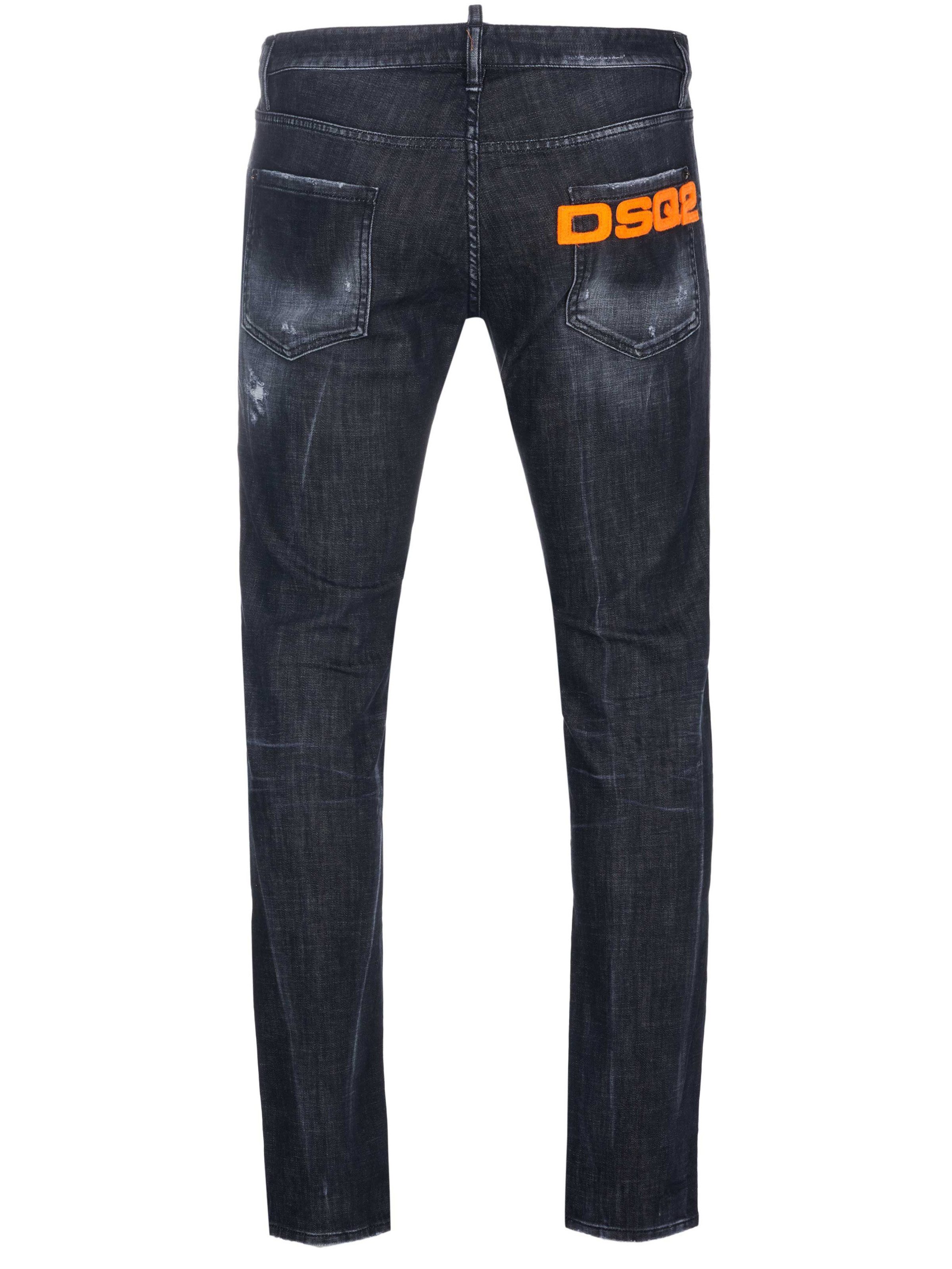 Dsquared2 Straight-Jeans Dsquared2 Cool Guy Jeans schwarz günstig online kaufen