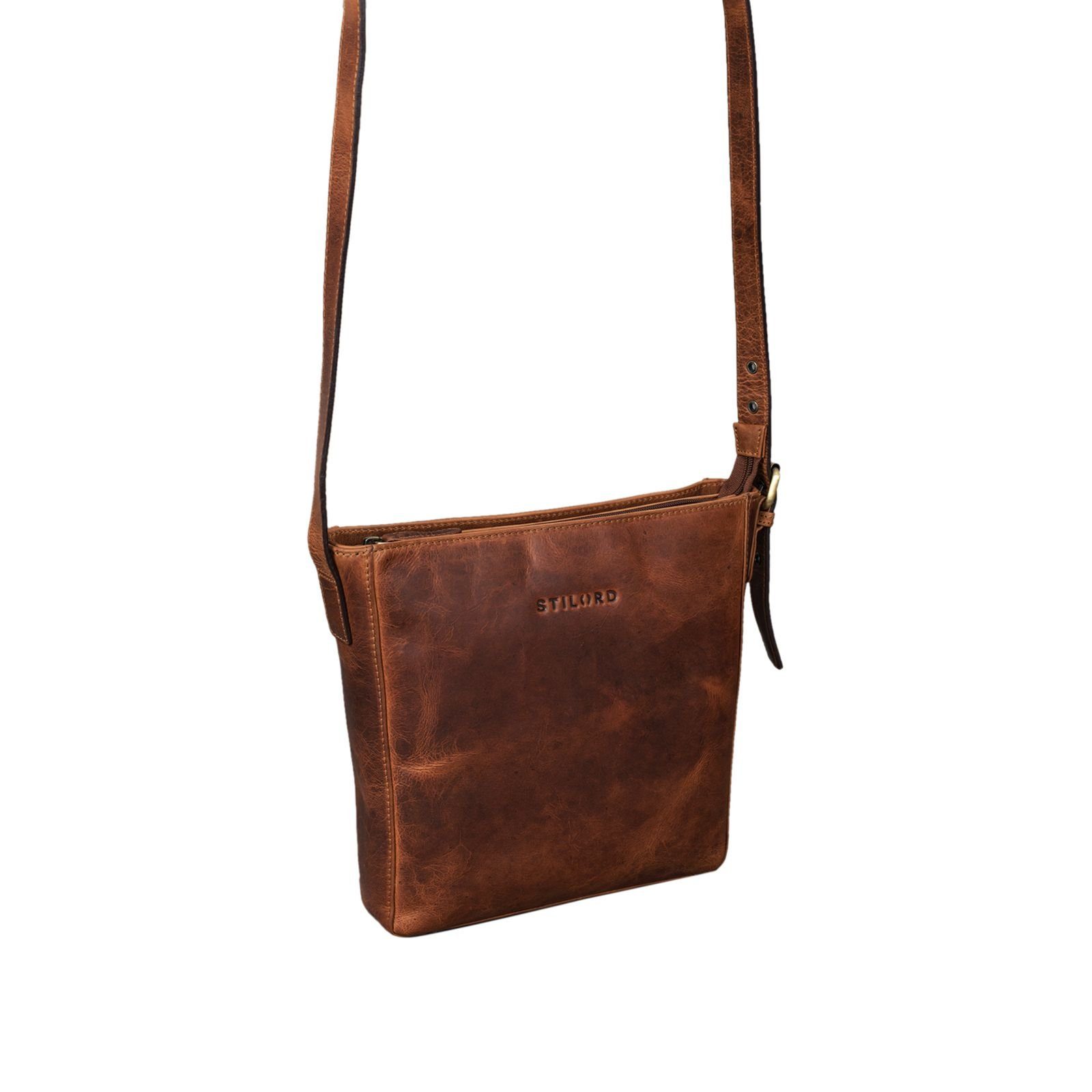 STILORD Handtasche "Elaine" Ledertasche zum Umhängen Damen