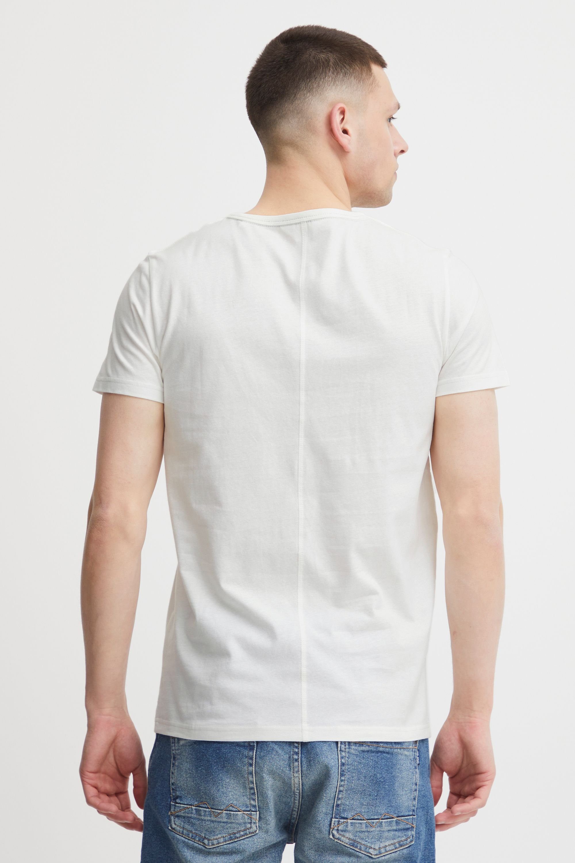 im (0104) Layershirt Look Kurzarmshirt !Solid 2-in-1 SDDorian Off White