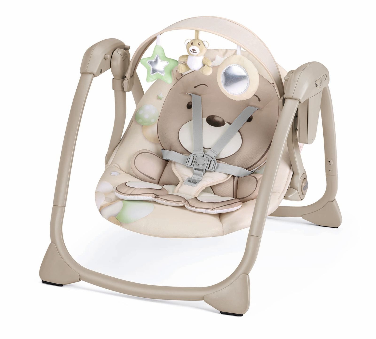 CAM Babyschaukel CAM Wippe Schaukel mit Spielzeugstange Midi
