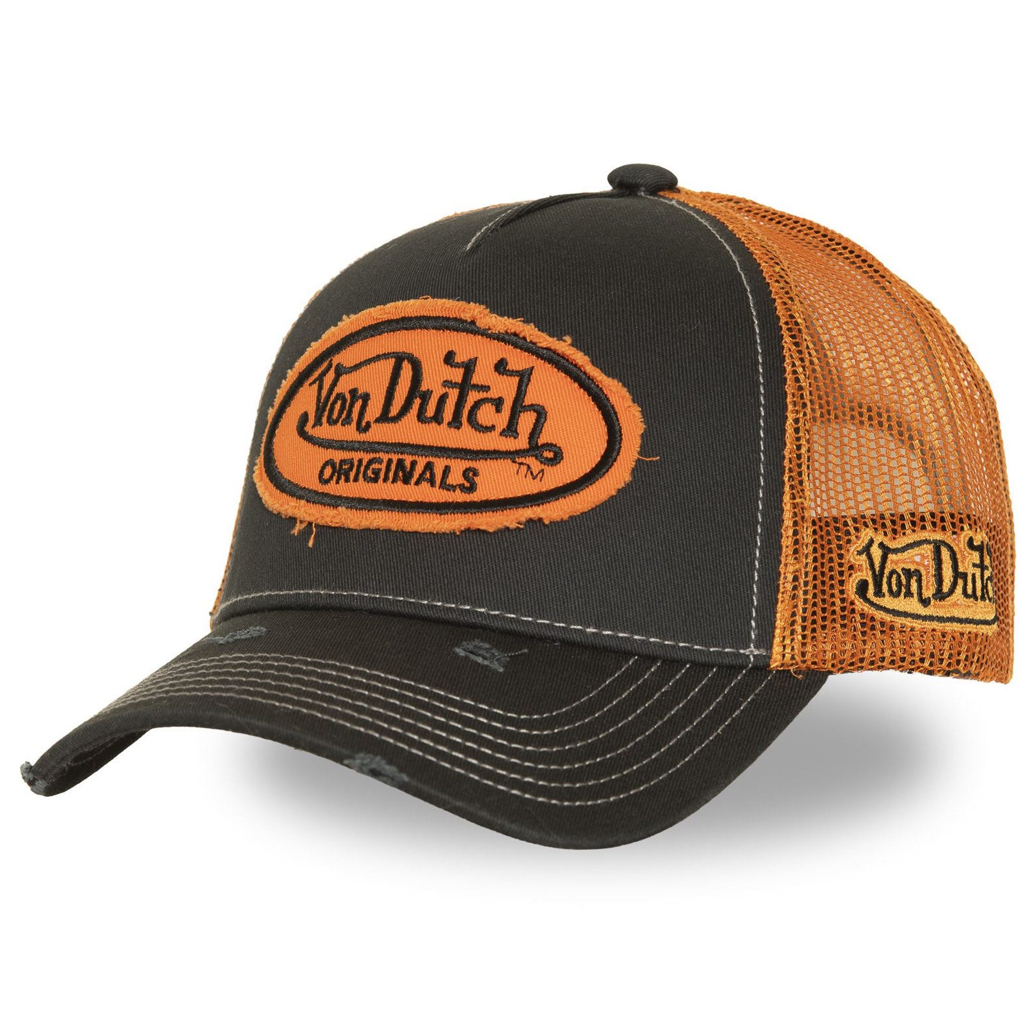 Von Dutch Trucker Cap Von Dutch Originals Trucker Cap - URBAN USED Effects (Basecap, Basecap, Meshcap, Trucker Kappe) Used-Look
