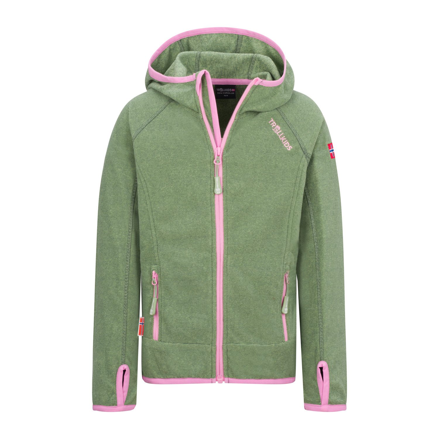 TROLLKIDS Fleecejacke GIRLS SANDEFJORD JACKET Übergangsjacke