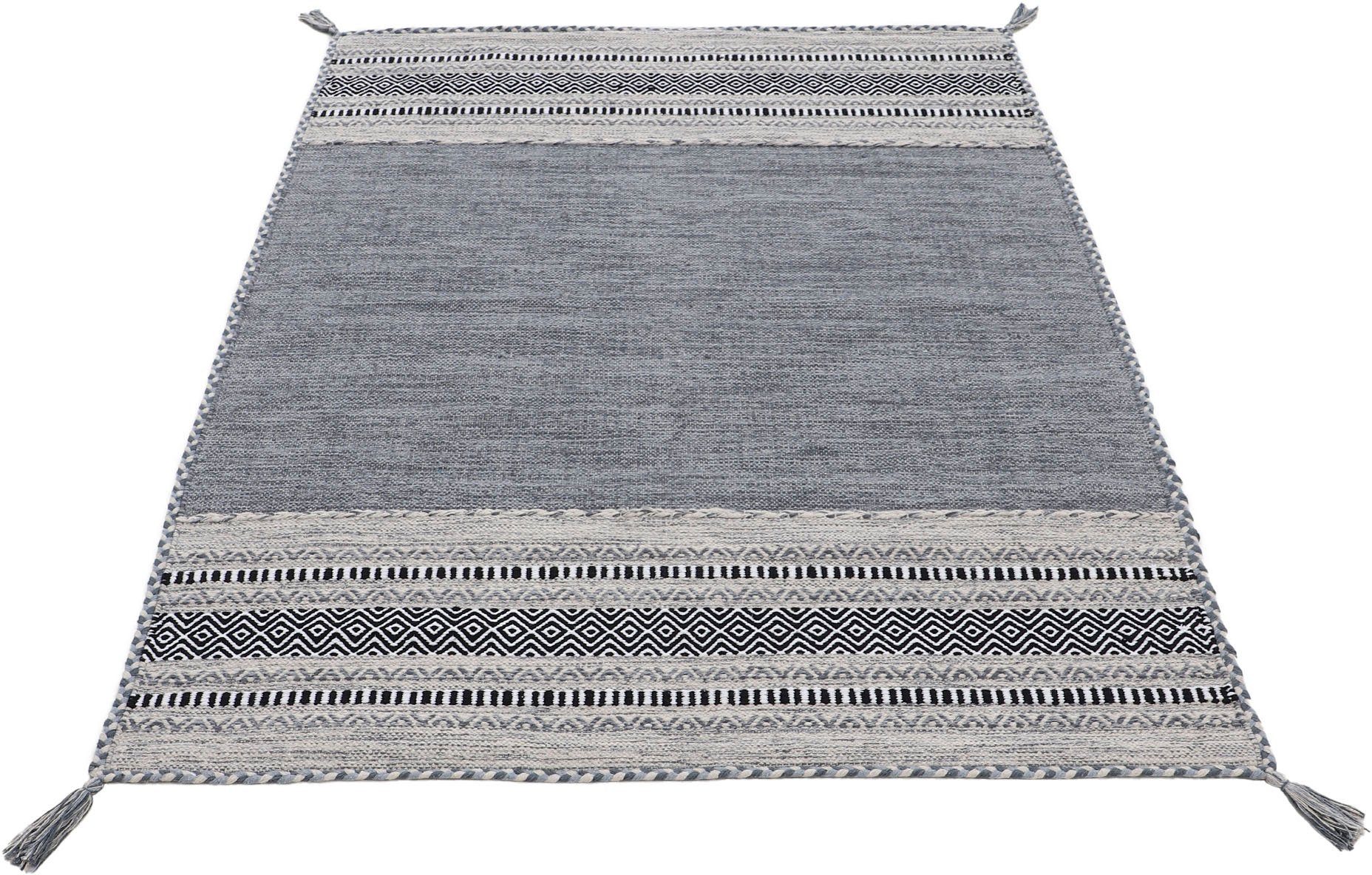 carpetfine Teppich Kelim Azizi, rechteckig, Höhe: günstig online kaufen
