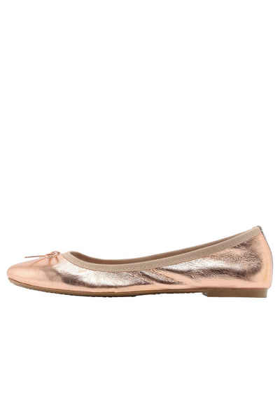 mia&jo Ballerinas In Metallic-optik Ballerina