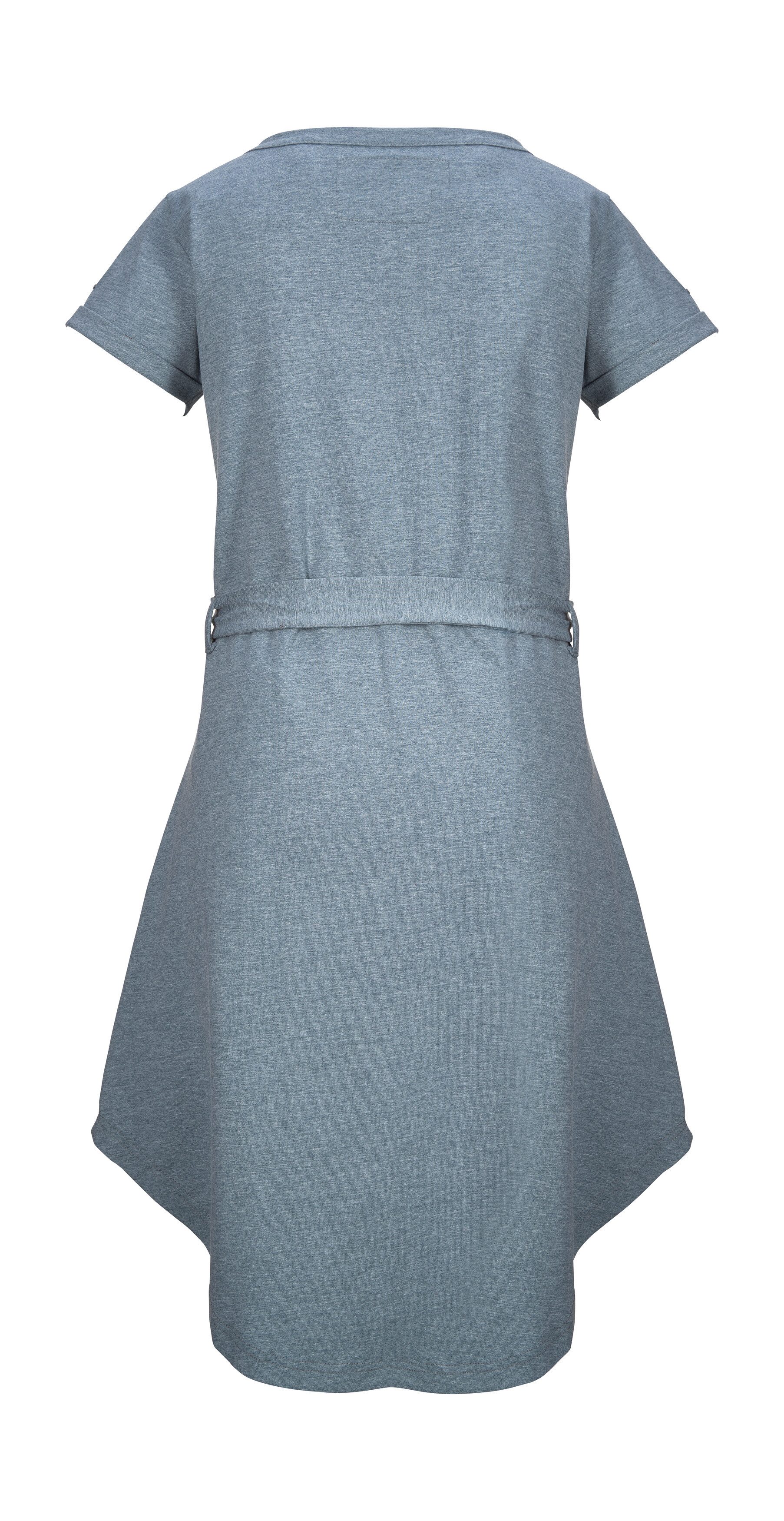 G.I.G.A. DX by killtec Sommerkleid GS 30 WMN DRSS Weiches Sommerkleid mit Bindegürtel und asymetrischem Saum