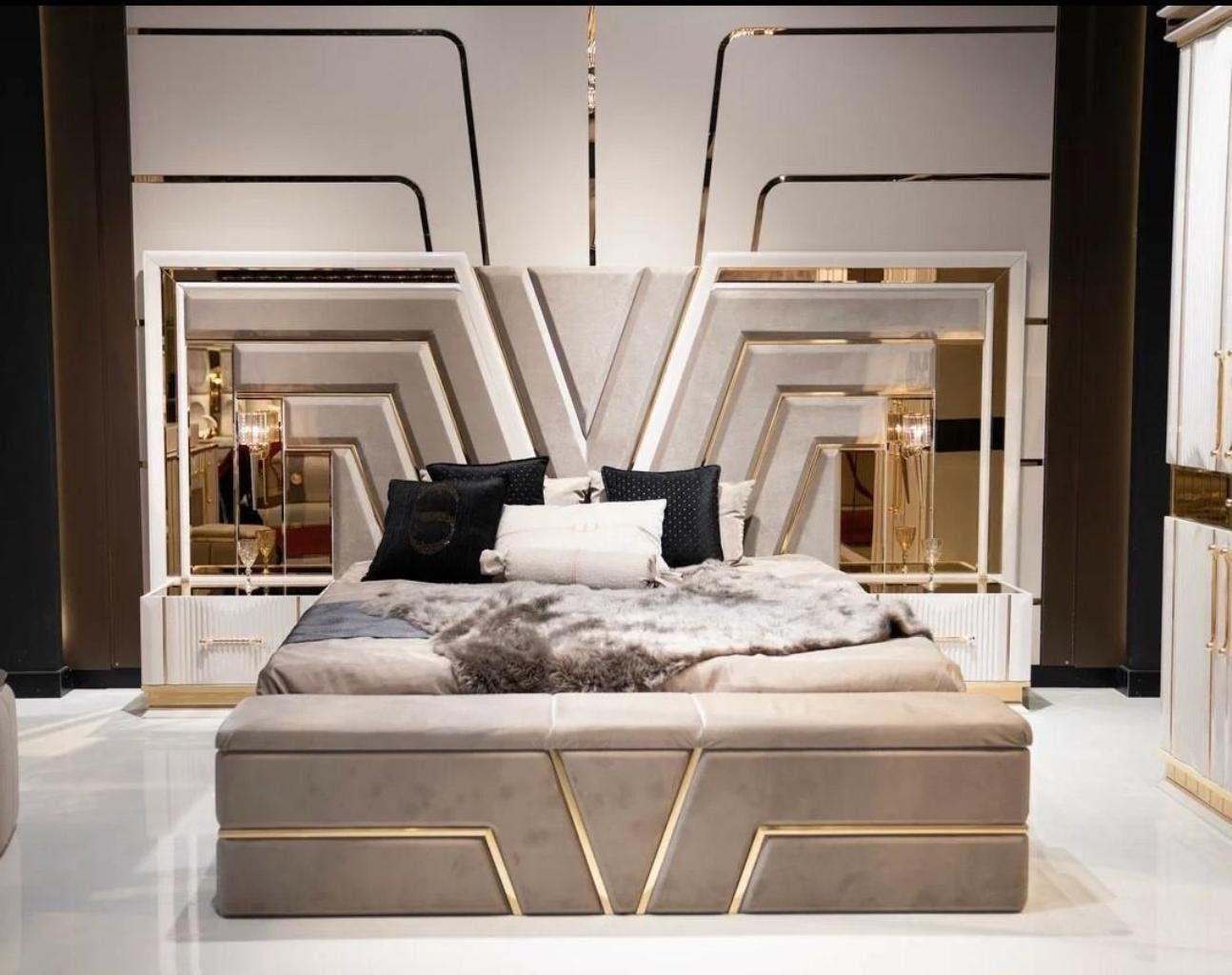 JVmoebel Schlafzimmer-Set Schlafzimmer Set Bett 2x günstig online kaufen