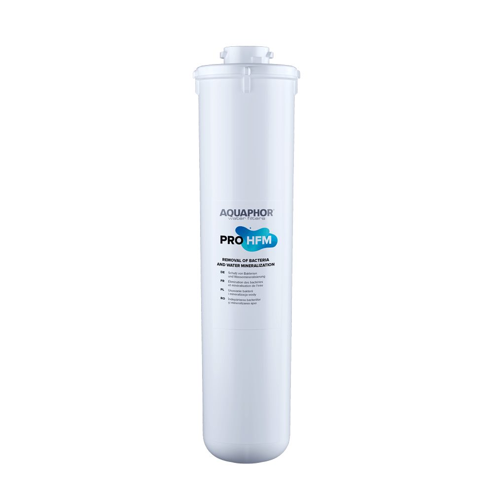 AQUAPHOR Wasserfilter PRO HFM Mikrofiltration bis 0,1 Mikron und Remineralisierung, Zubehör für Umkehrosmose-Systeme AQUAPHOR/Nachfilter/ 6 Monate Betriebsdauer, /Ersetzt Filter K7BM, K7M Aquaphor