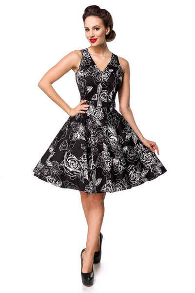 BELSIRA Spitzenkleid »Belsira Damen Retro Vintage Kleid Rockabilly Sommerkleid 50s 60s Partykleid«