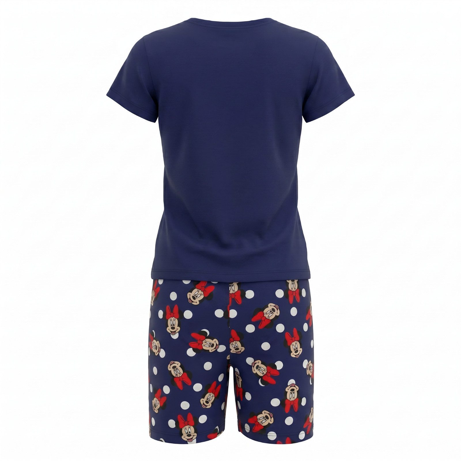 Disney Schlafanzug Disney Minnie Maus Kinder Schlafanzug Pyjama Gr. 104-134 100% Baumwoll