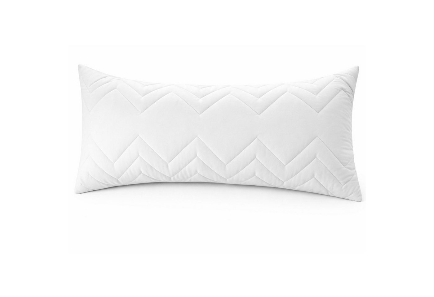 SEI Design Microfaserkissen Mikrofaser Schlafkissen Kissen gesteppt 40x80 cm, Füllung: Faserbällchen, Bezug: Microfaser, Seitenschläfer, Bauchschläfer, Rückenschläfer, Kissen, Steppkissen, gesteppt mit Reißverschluss 95°C waschbar