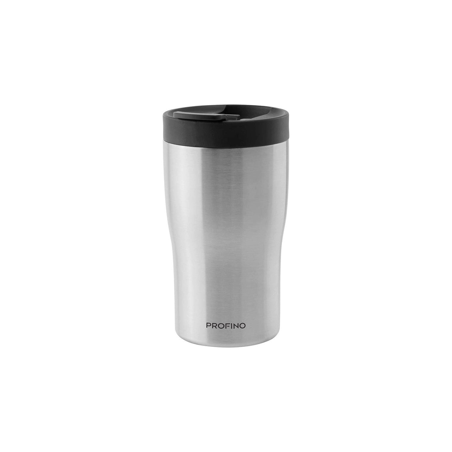 Profino Thermobecher BARISTA, 100% auslaufsicherer Doppel-Lock-Verschluss