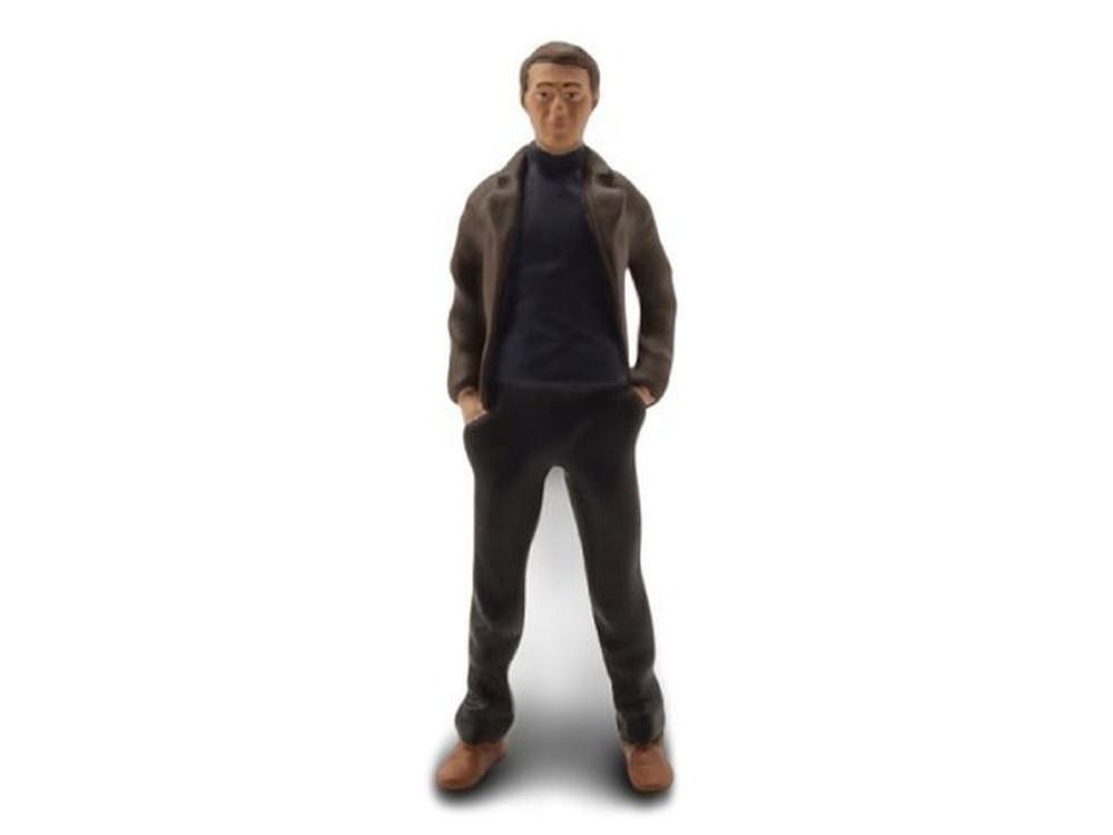 KK Scale Modellauto Figur Steve McQueen Bullitt für 1:18 Modelle KK Scale, Maßstab 1:18