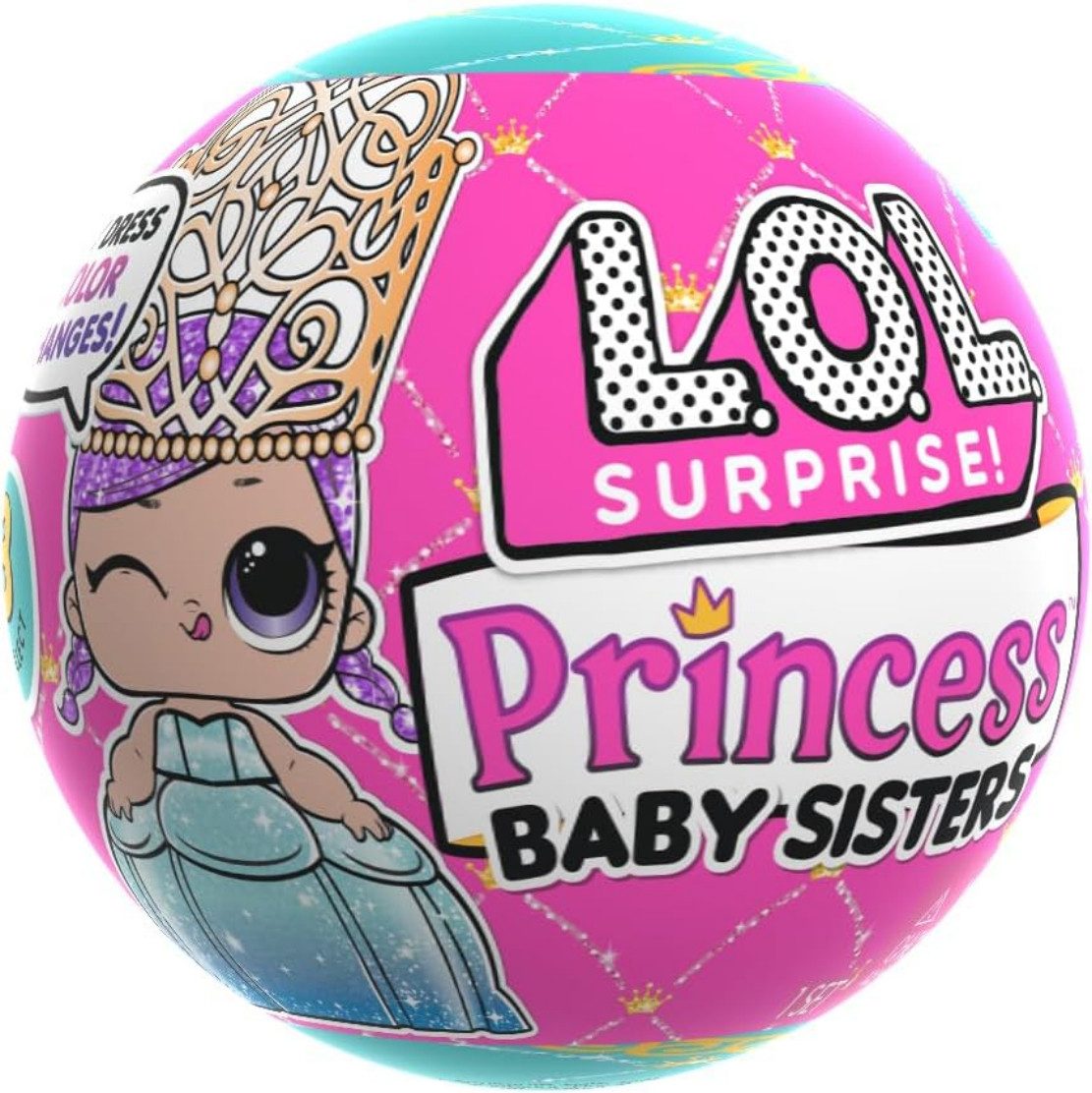 MGA ENTERTAINMENT Spiel LOL Surprise Princess Baby Sisters - Sortiert