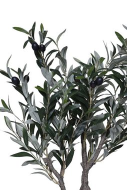 Kunstpflanze Kunstpflanze künstlicher Olivenbaum im Topf Kunststoff OLIVEIRA -, VIVANNO, Höhe 60 cm