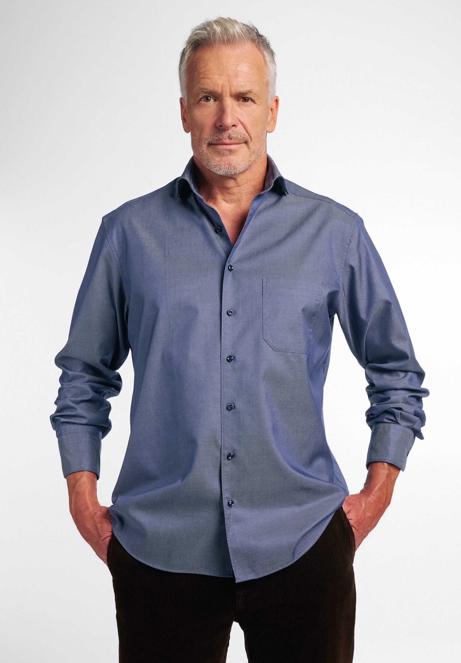 Eterna Langarmhemd COMFORT FIT EASY IRON günstig online kaufen