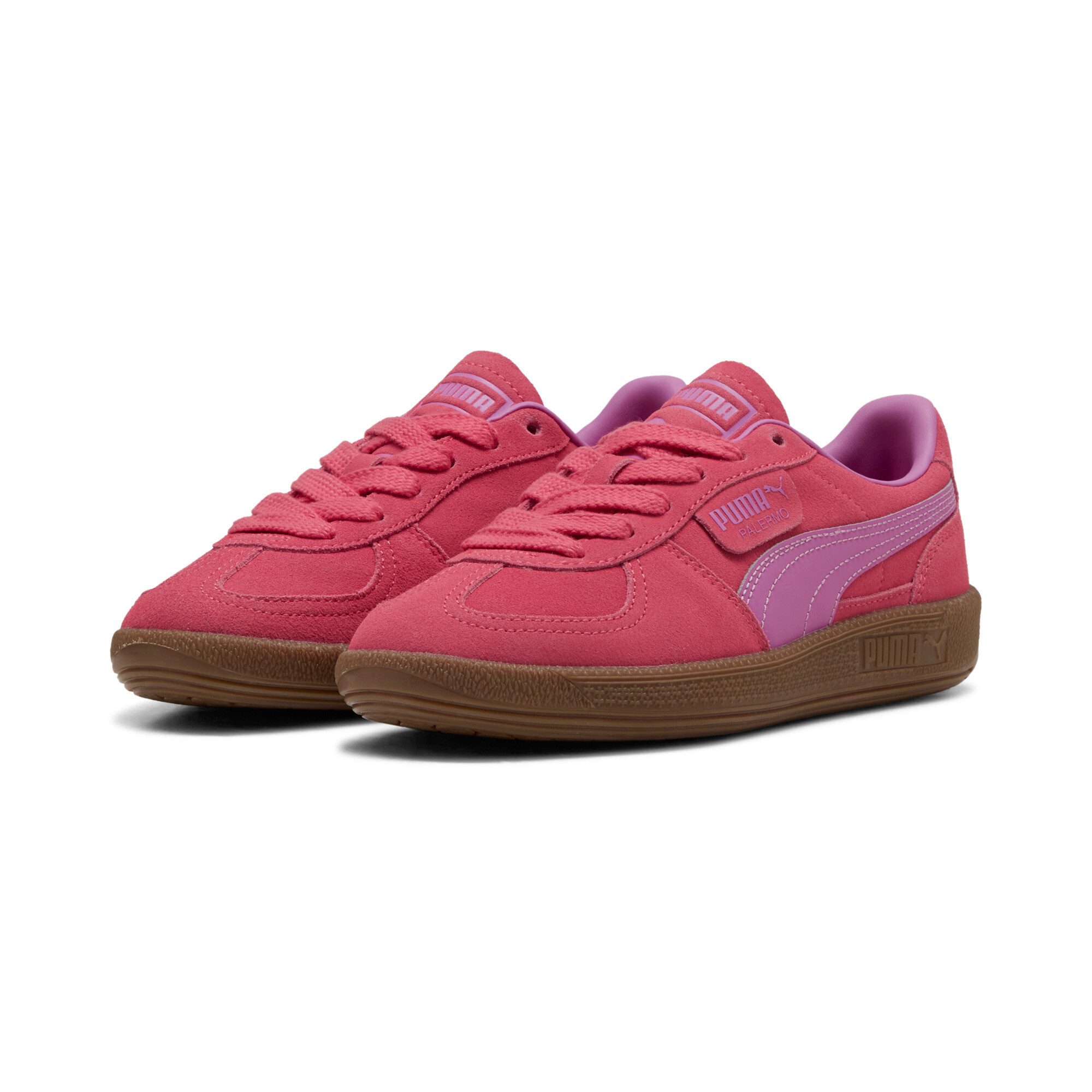 PUMA PALERMO JR Sneaker niedrige Schuhhöhe, mit Schnürung, nicht herausnehmbare Innensohle