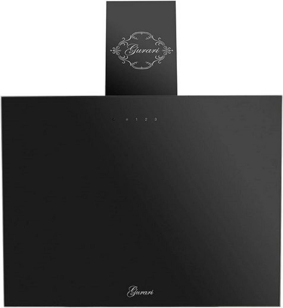 GURARI Kopffreihaube GCH 286 Bl 9 Pr.. Dunstabzugshaube 90cm, Schwarz Glas,1000m³/h GCH 286 Bl 9 Pr.. Dunstabzugshaube 90cm, Schwarz Glas,1000m³/h, Dunstabzugshaube 90 cm, 1000m³/h Wandhaube