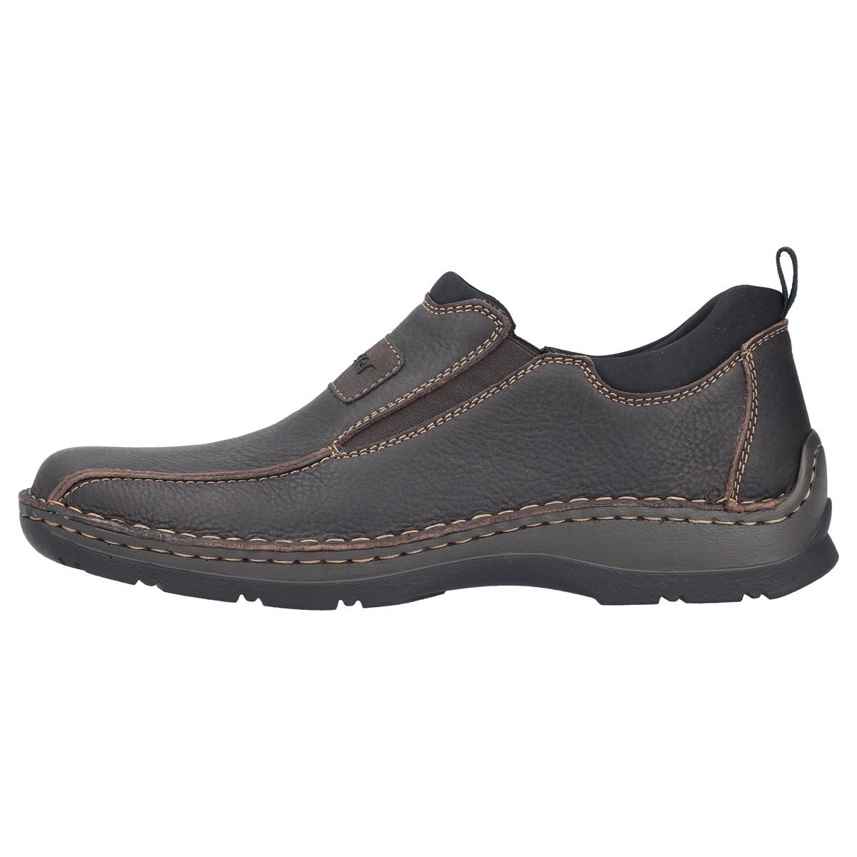 Rieker Basic Slip-On Sneaker Sneaker Slip on - Elastikeinsatz für leichtes Anziehen