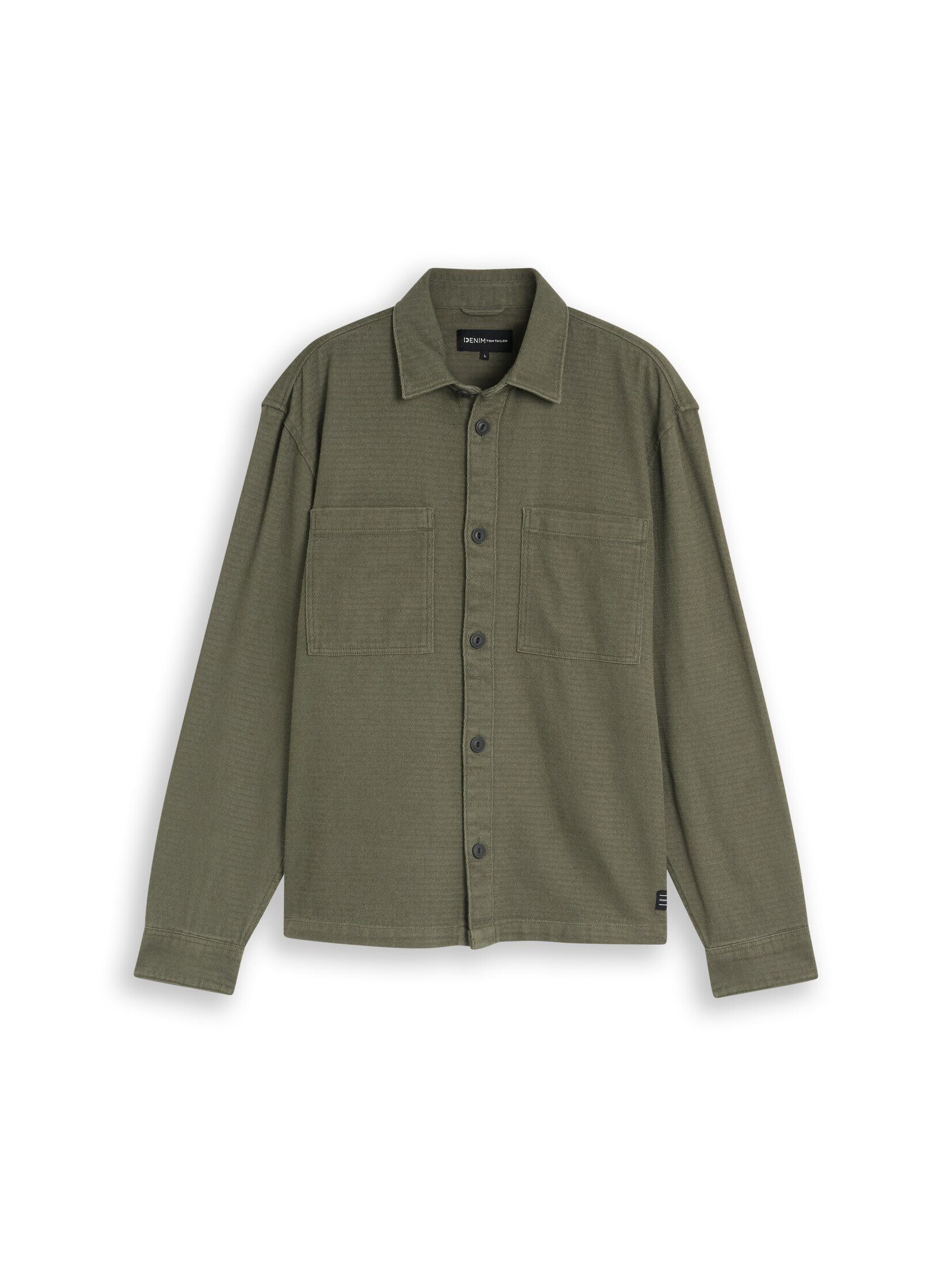 TOM TAILOR Denim Langarmhemd Blusen & Shirts Overshirt aus Baumwolle