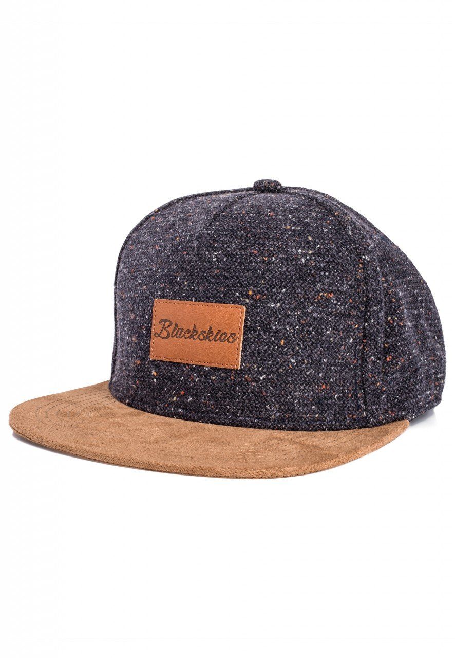 Navyblau-Braun Obsidius Snapback - Blackskies Cap Snapback Cap