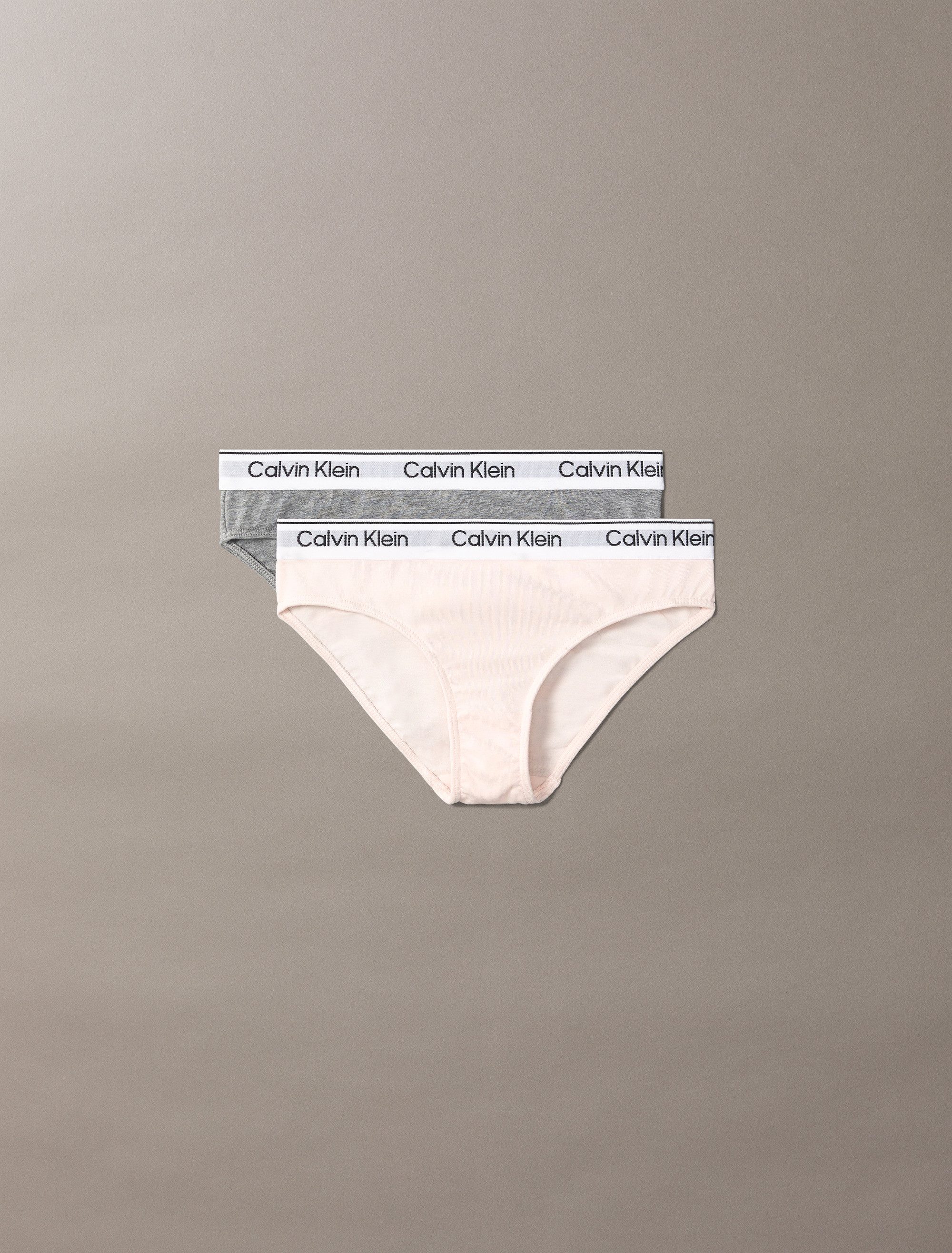 Calvin Klein Underwear Brasilslip 2PK BIKINI (Packung, 2-St., 2er-Pack) mit Logobund