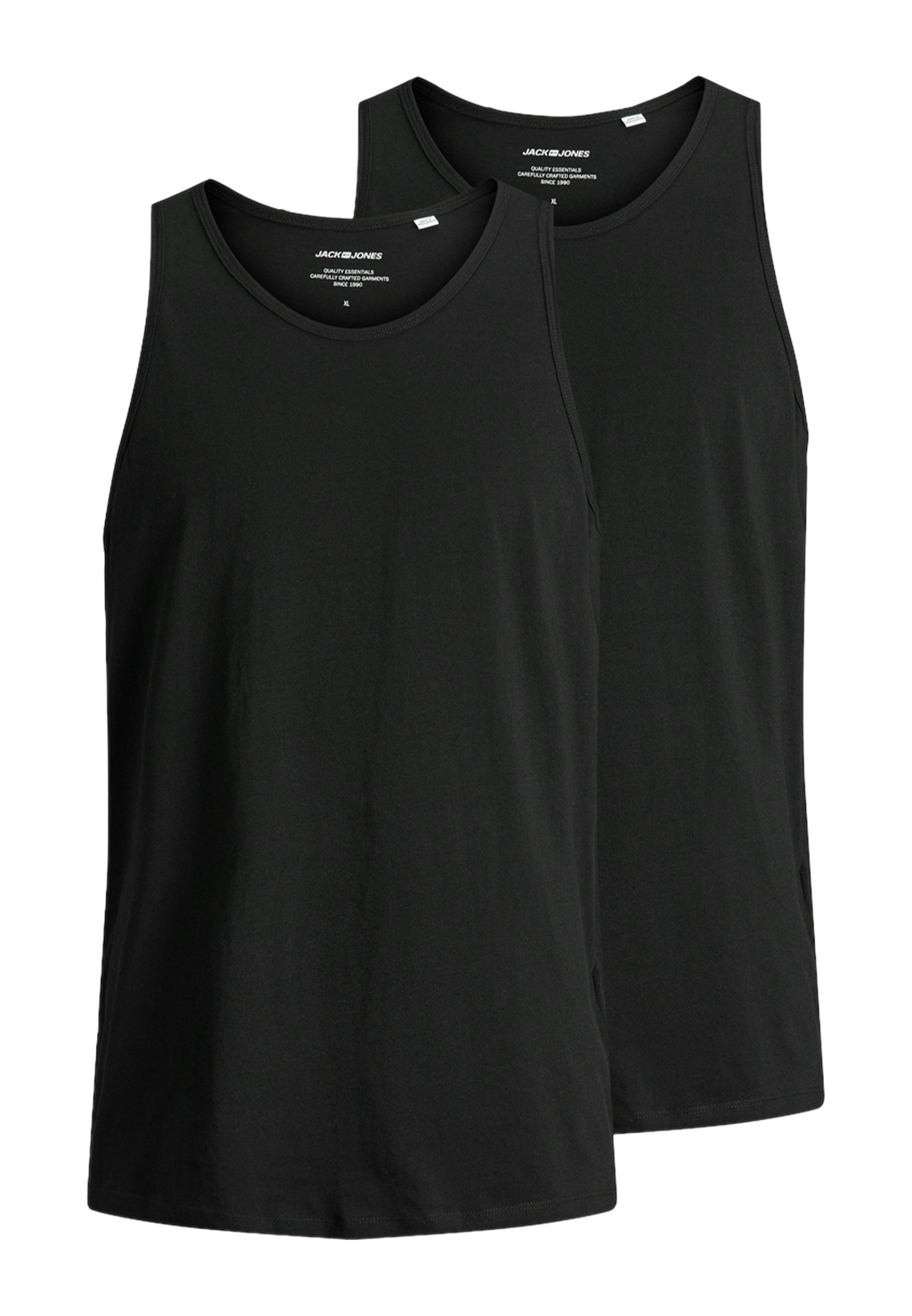 Jack & Jones Herren V-Neck T-Shirt JACBASIC 2er PACK - Regular Fit günstig online kaufen