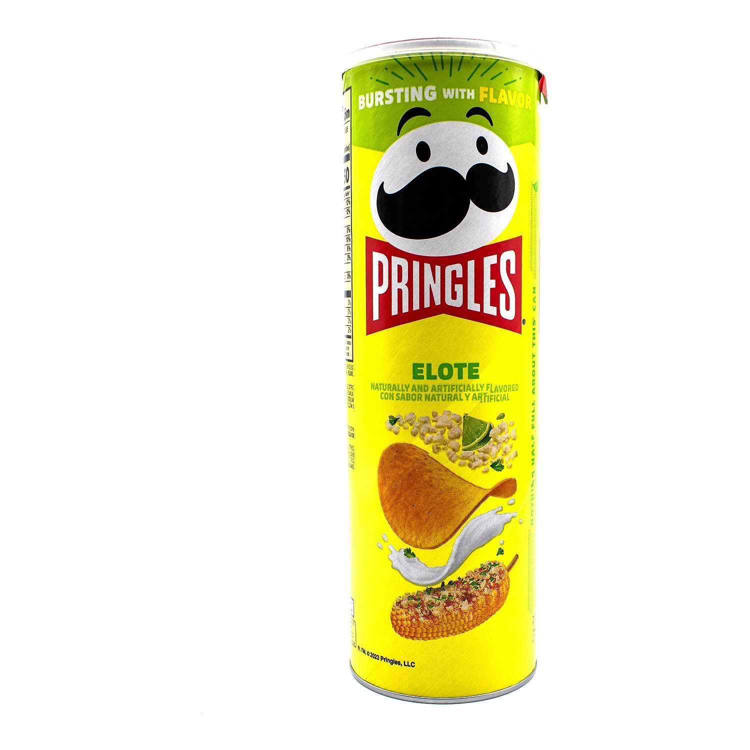 Pringles Knabberei, 1 x 158 g, Mexican Street Corn Potato Crisps