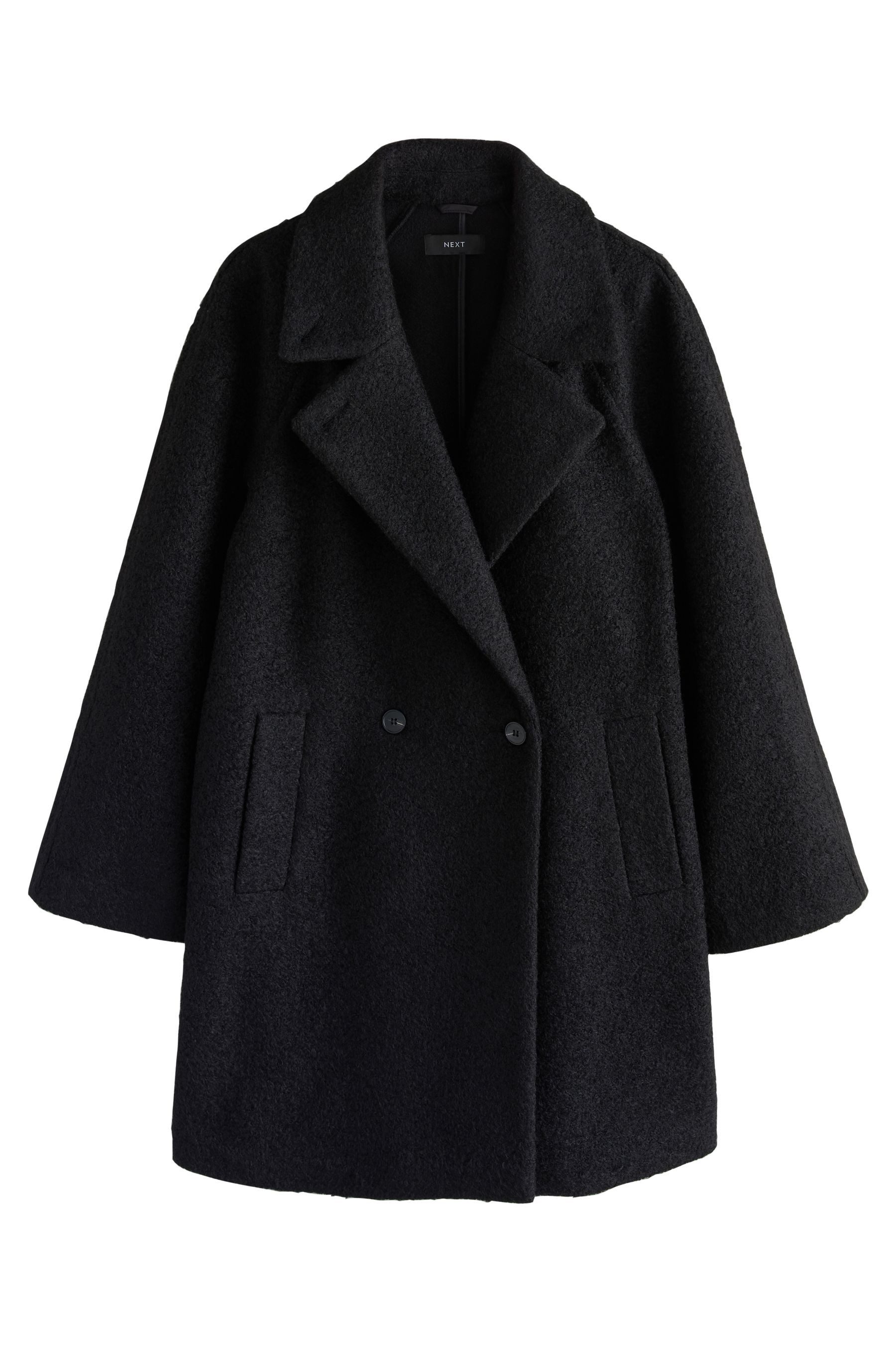 Next Kurzmantel Strickmantel zum Knöpfen mit Revers, Kurzgröße (1-tlg) günstig online kaufen