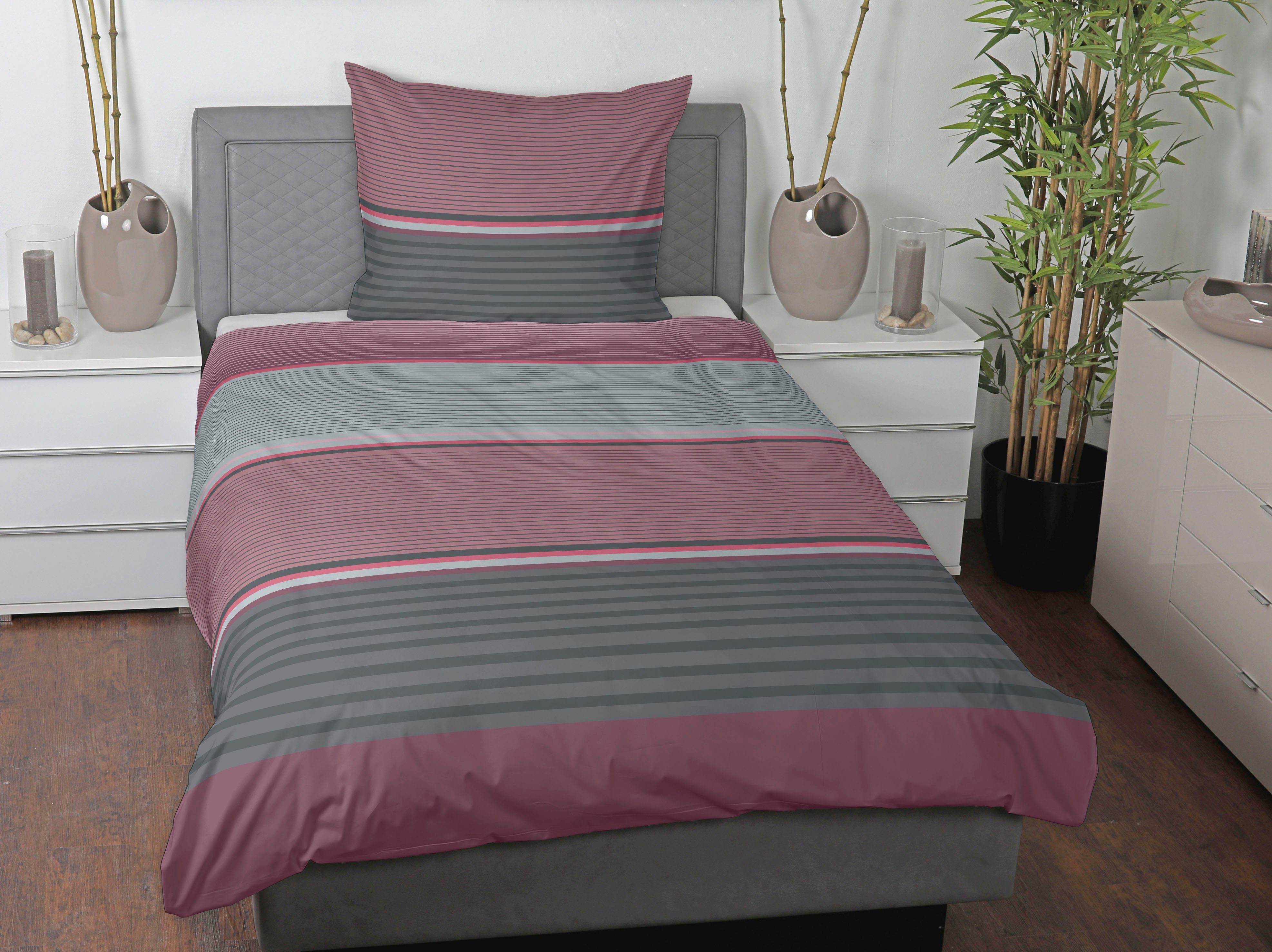 CASATEX Bettwäsche Orsa, Satin, 2 teilig, günstig online kaufen