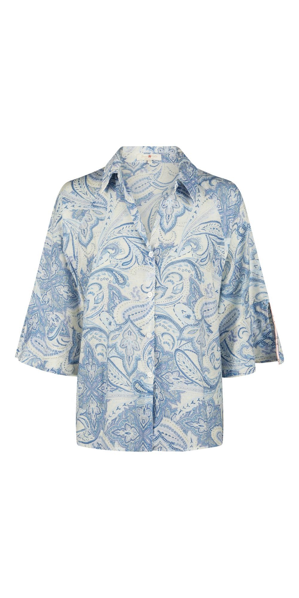 Buena Vista Kurzarmbluse - Kurzarmbluse