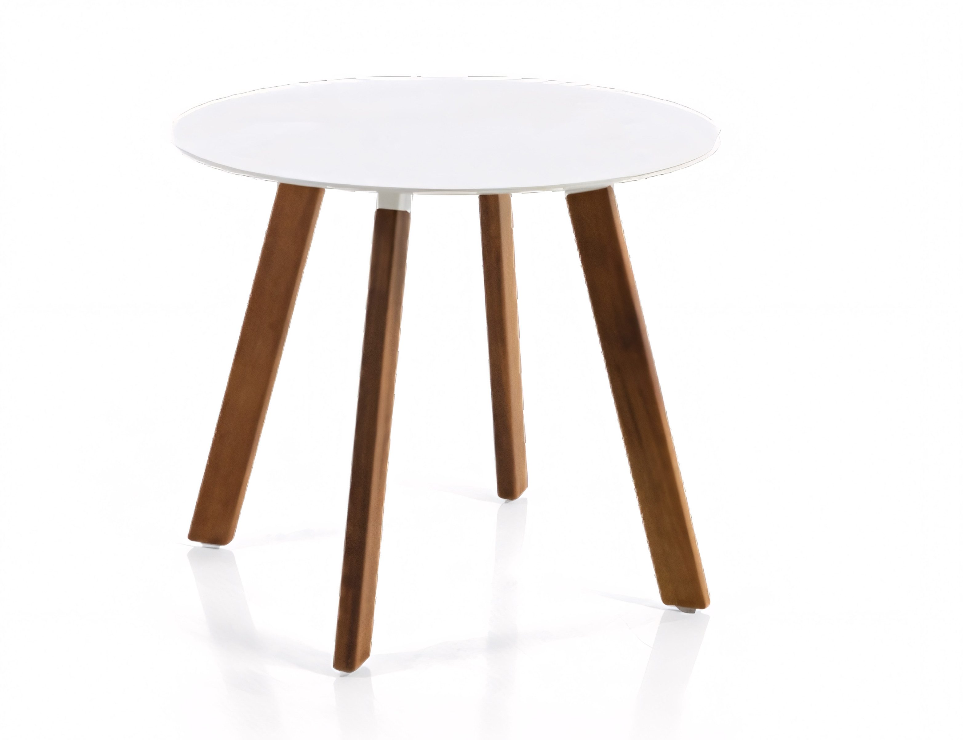 JVmoebel Beistelltisch Eleganter weißer Holz-Tisch für moderne Wohnräume (1-St), Made in Europe