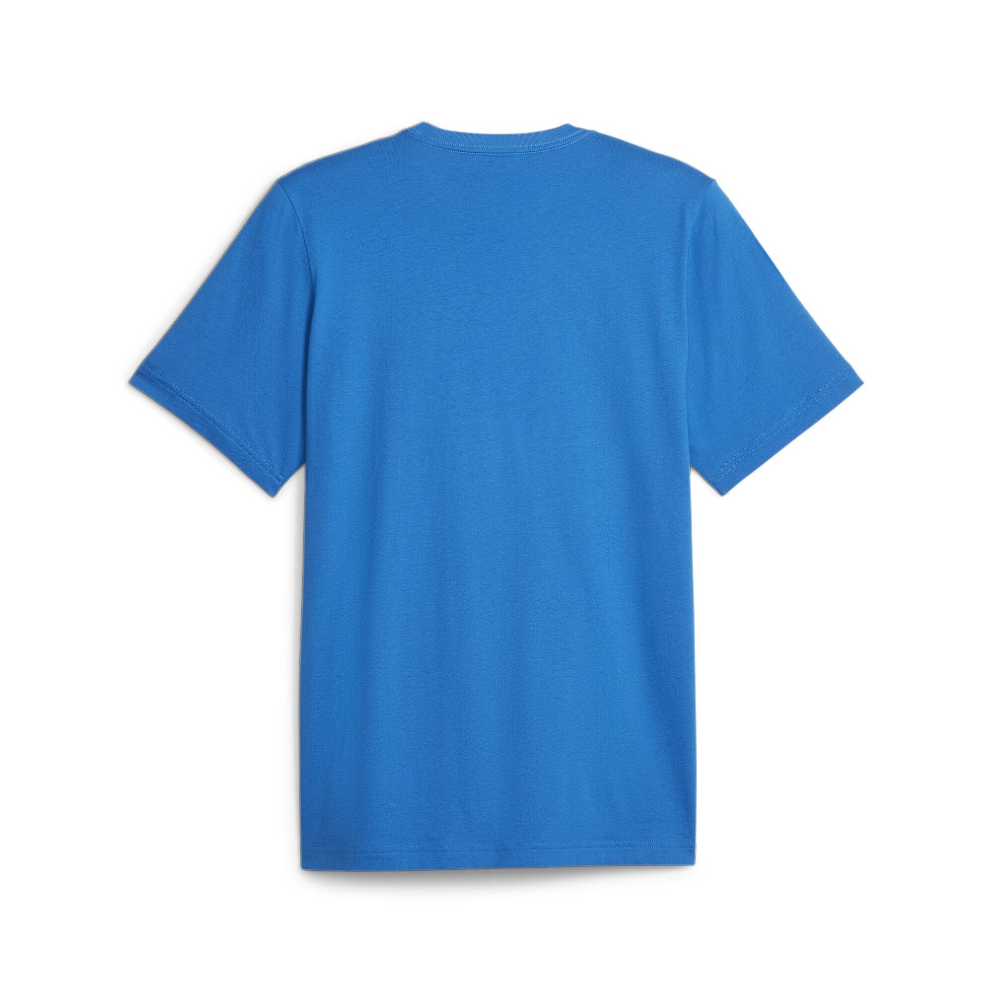 PUMA T-Shirt Essentials Small T-Shirt Logo Blue Racing Herren