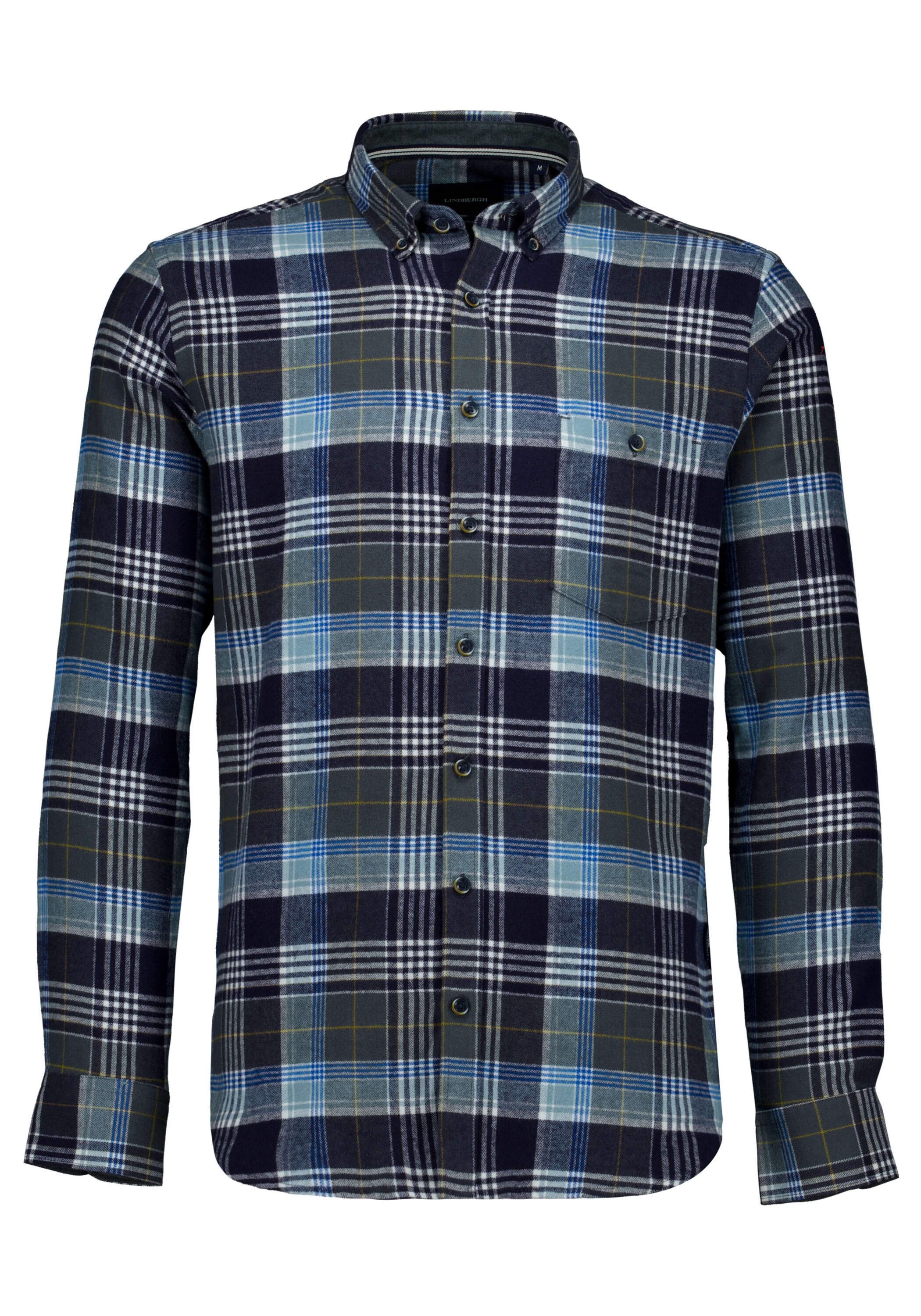 LINDBERGH Businesshemd Business-Casual-Hemd (Langarm) Relaxed Fit – Bild 5 von 5