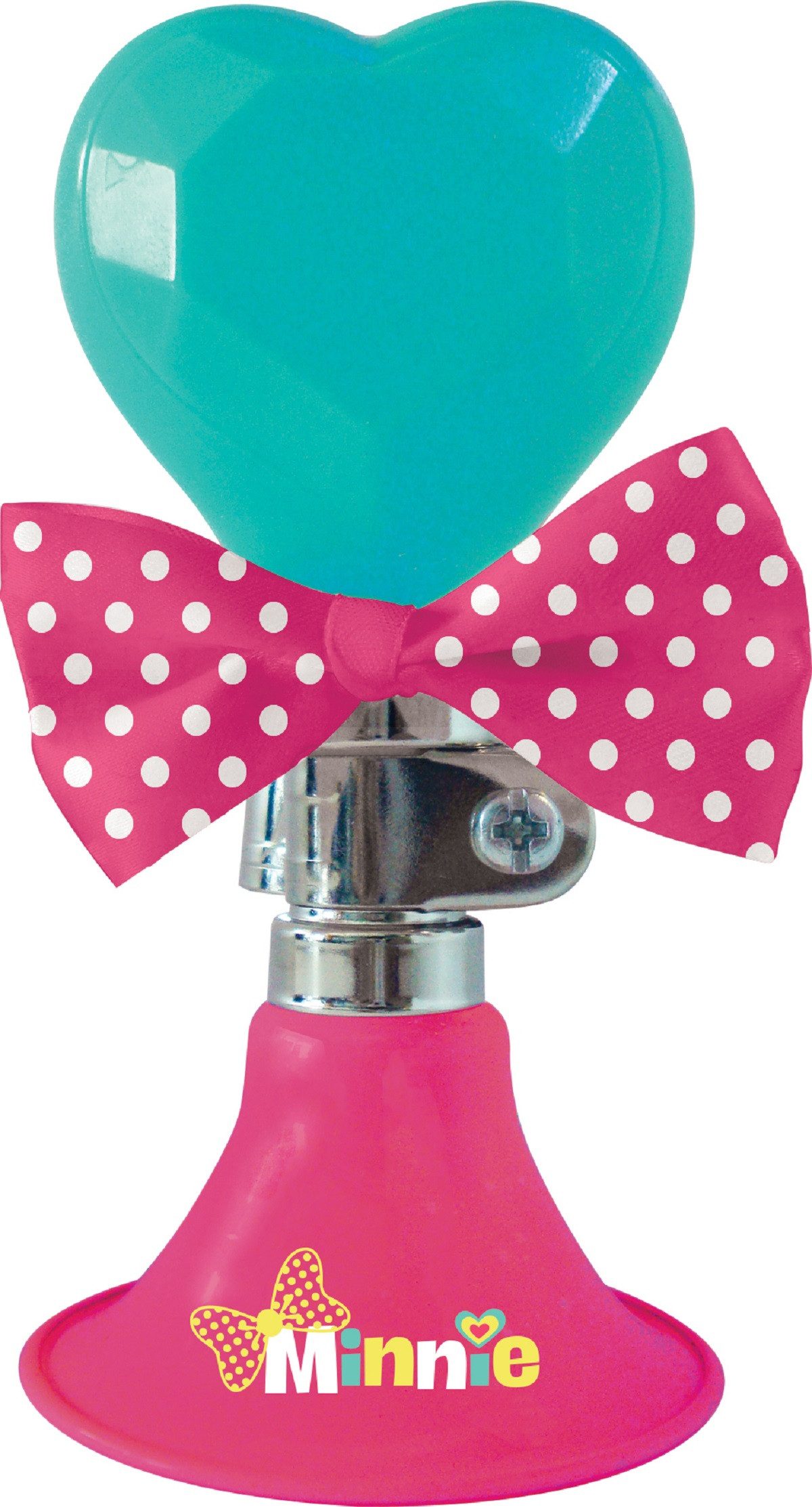 Disney Minnie Mouse Fahrradklingel Fahrradhupe laut mit einfachem Aufbau für Kinder