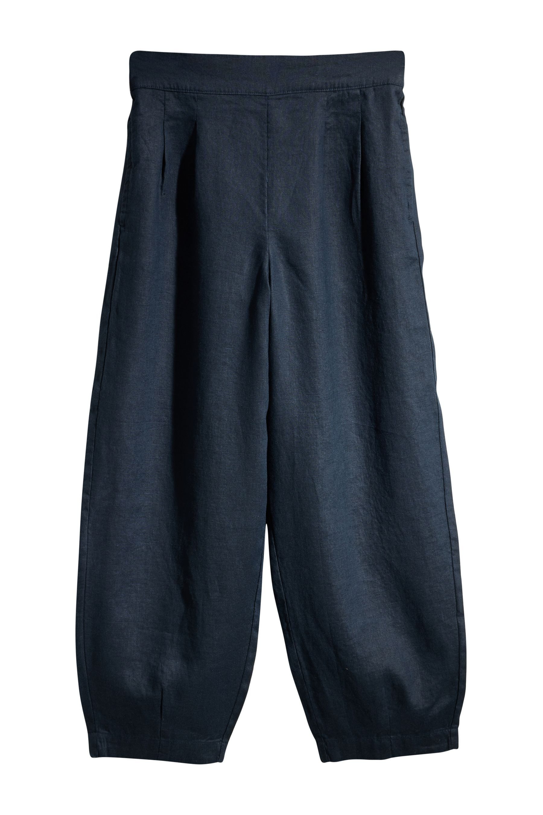 Next Leinenhose N. Premium Karottenhose aus 100 % Leinen (1-tlg)