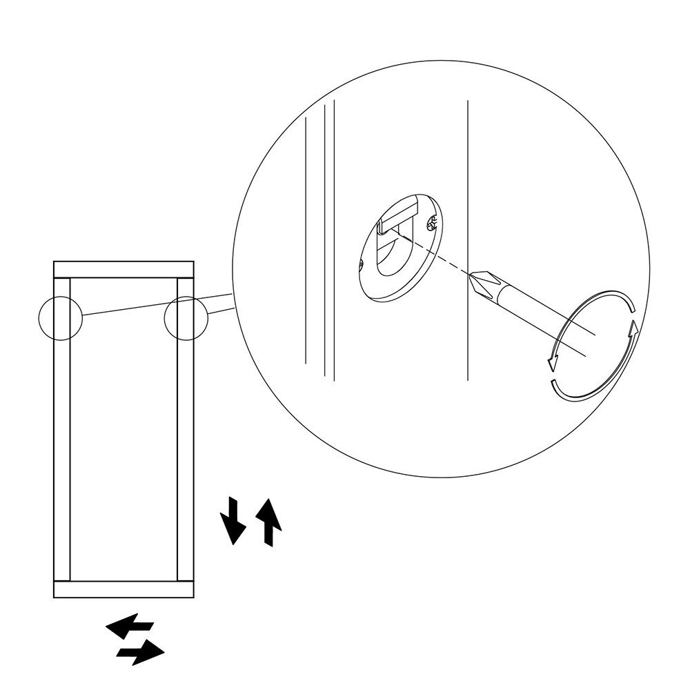 Anbringung Sicherheitsglas, Wandspiegel oder Lomadox massiv, Rahmen CUENCA-137, quer hochkant Buche