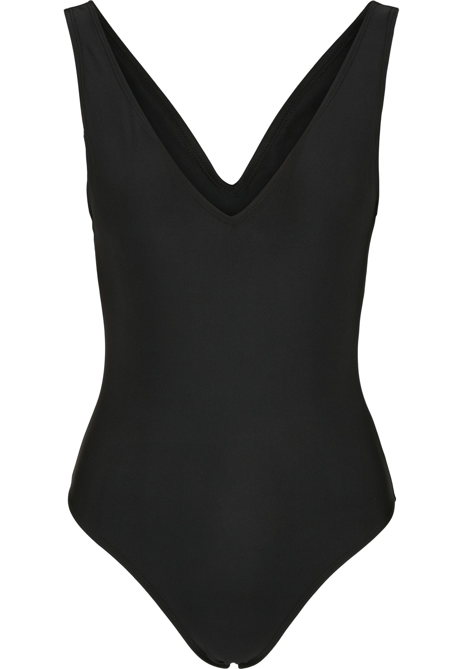 URBAN CLASSICS Monokini Urban Classics Damen Ladies Recycled High Leg Swimsuit